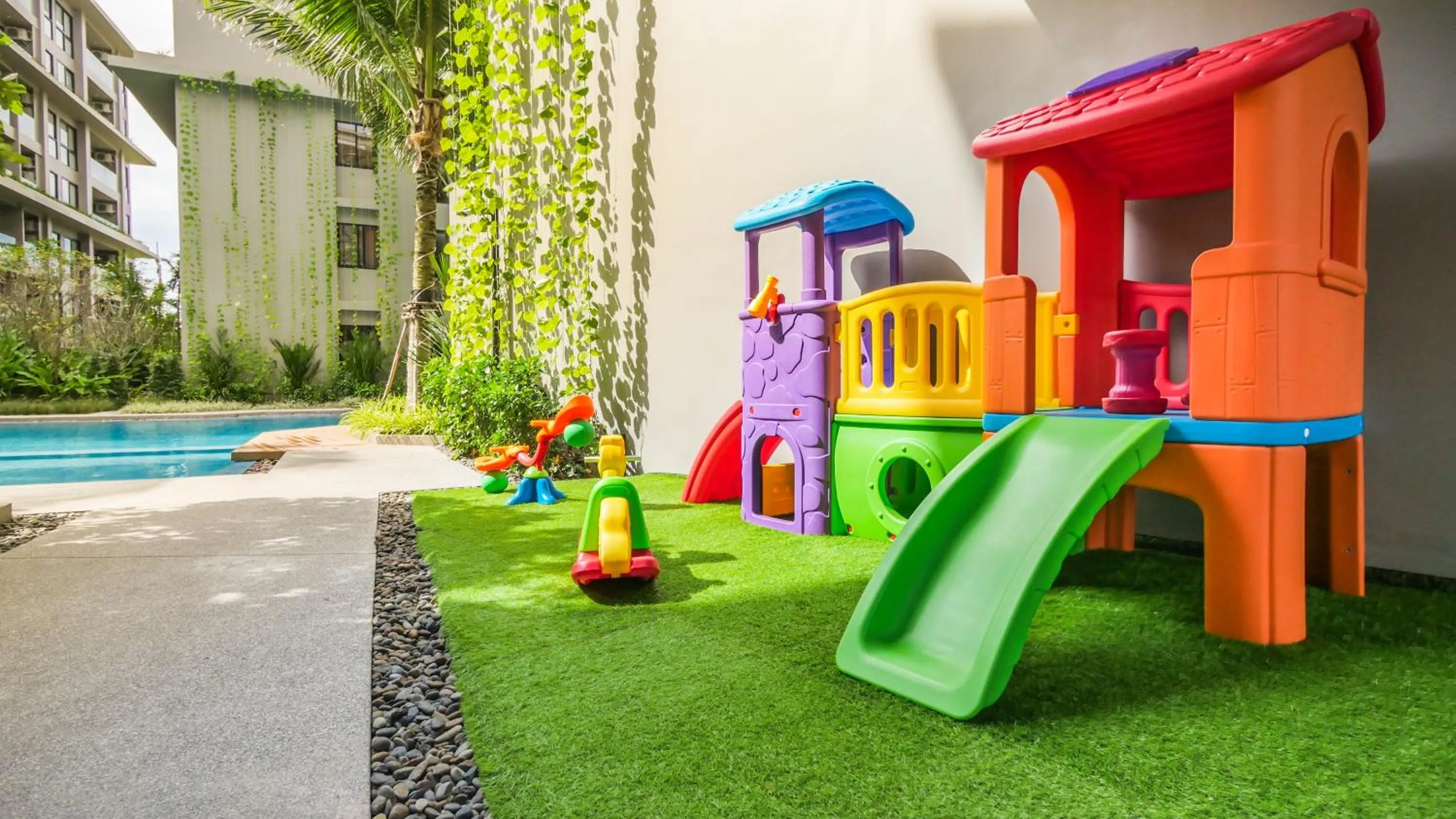 Children play ground in Diamond Resort Phuket Official Account