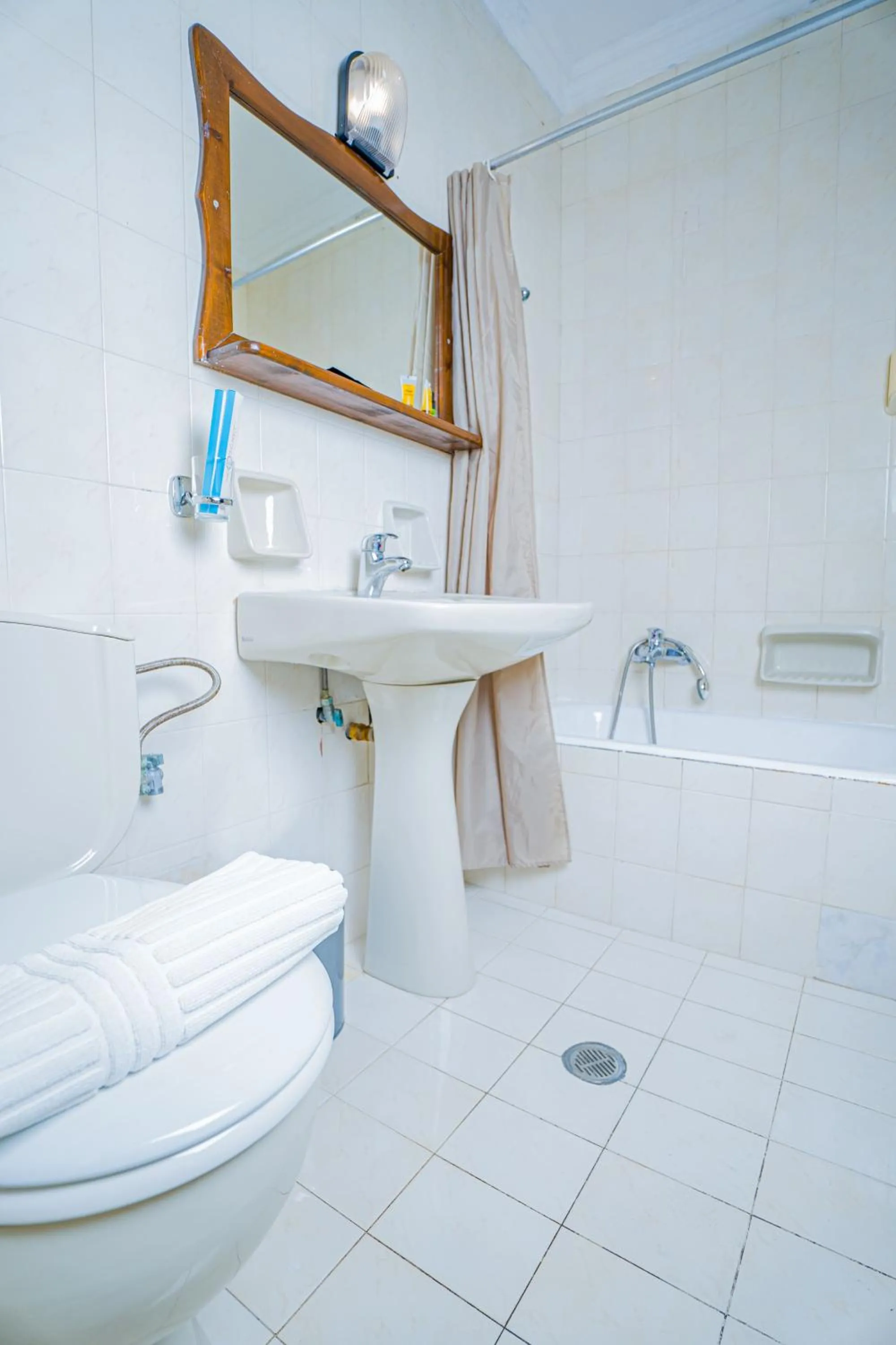 Toilet in Symi Garden Studios