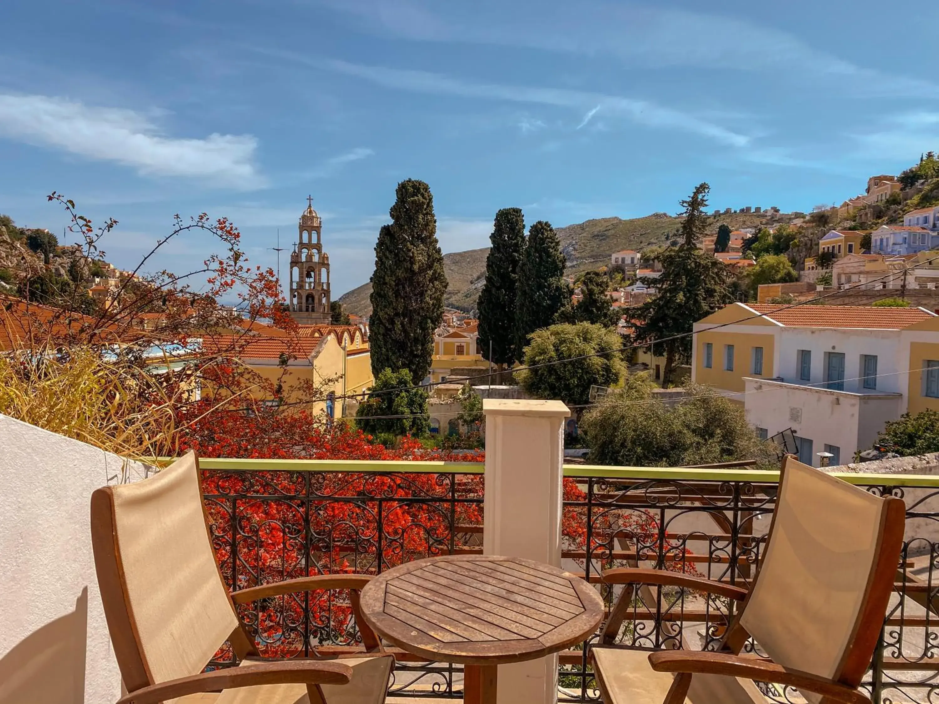 Studio with Sea View and Harbor View in Symi Garden Studios Studio with Sea View and Harbor View in Symi Garden Studios
