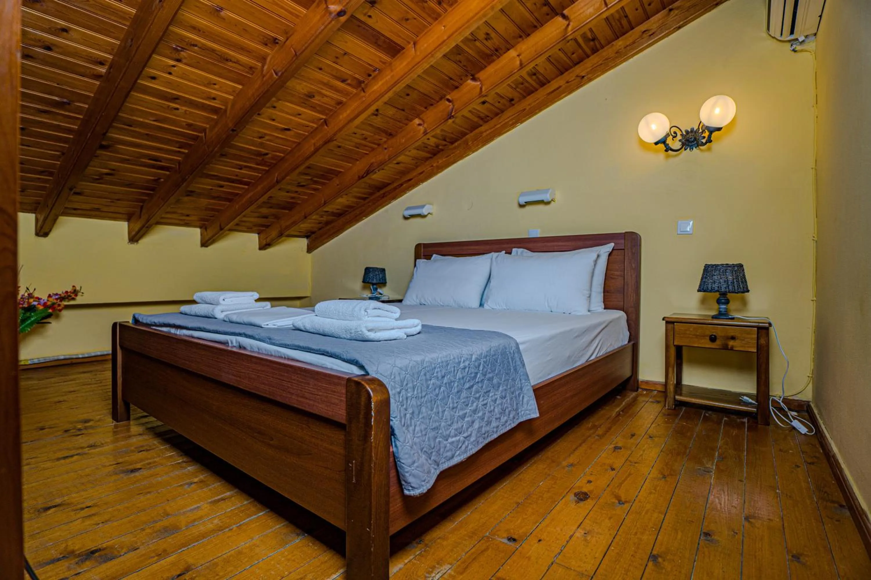 Bedroom in Symi Garden Studios