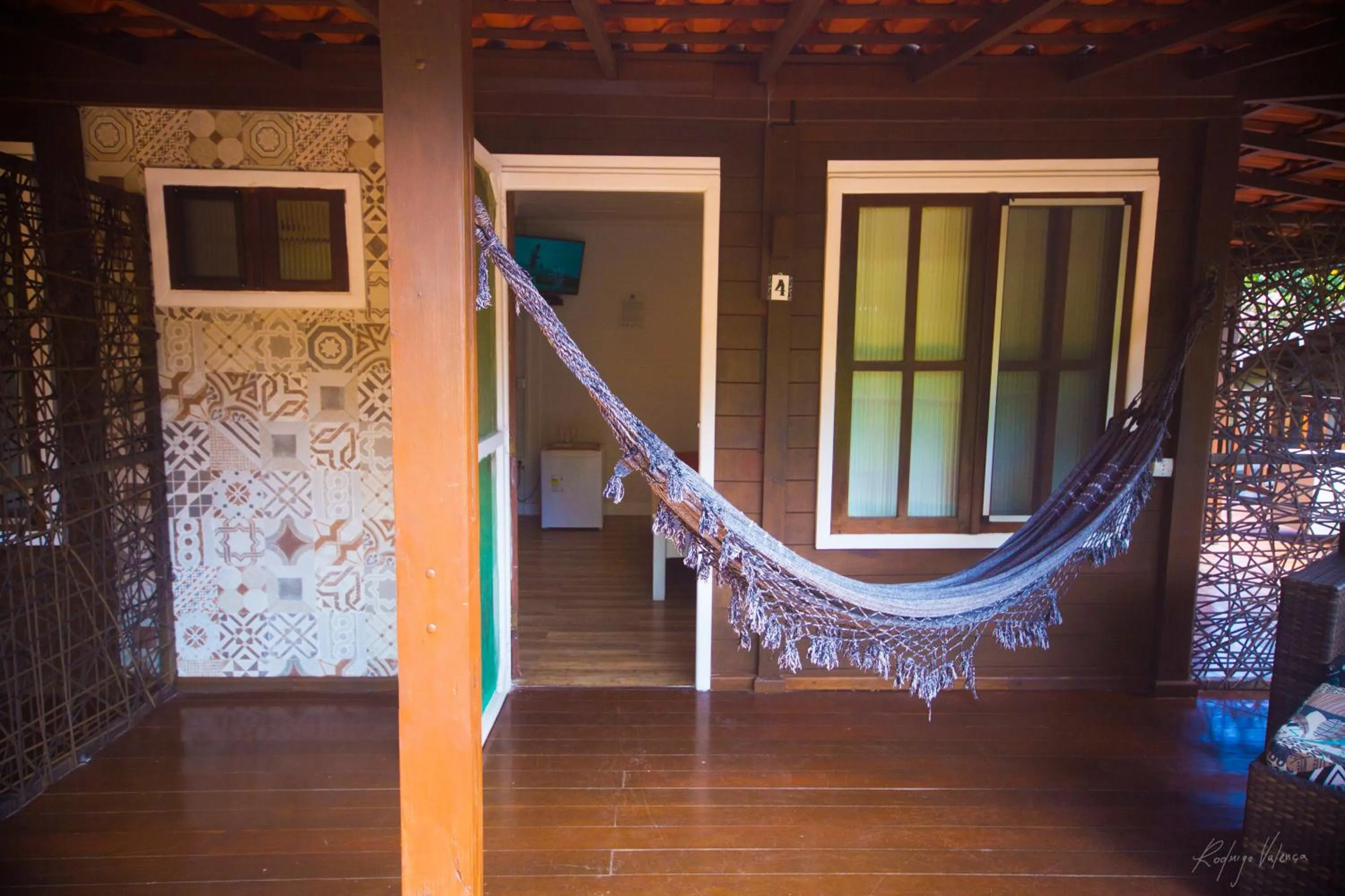 Balcony/Terrace in Pousada Seu Dodó