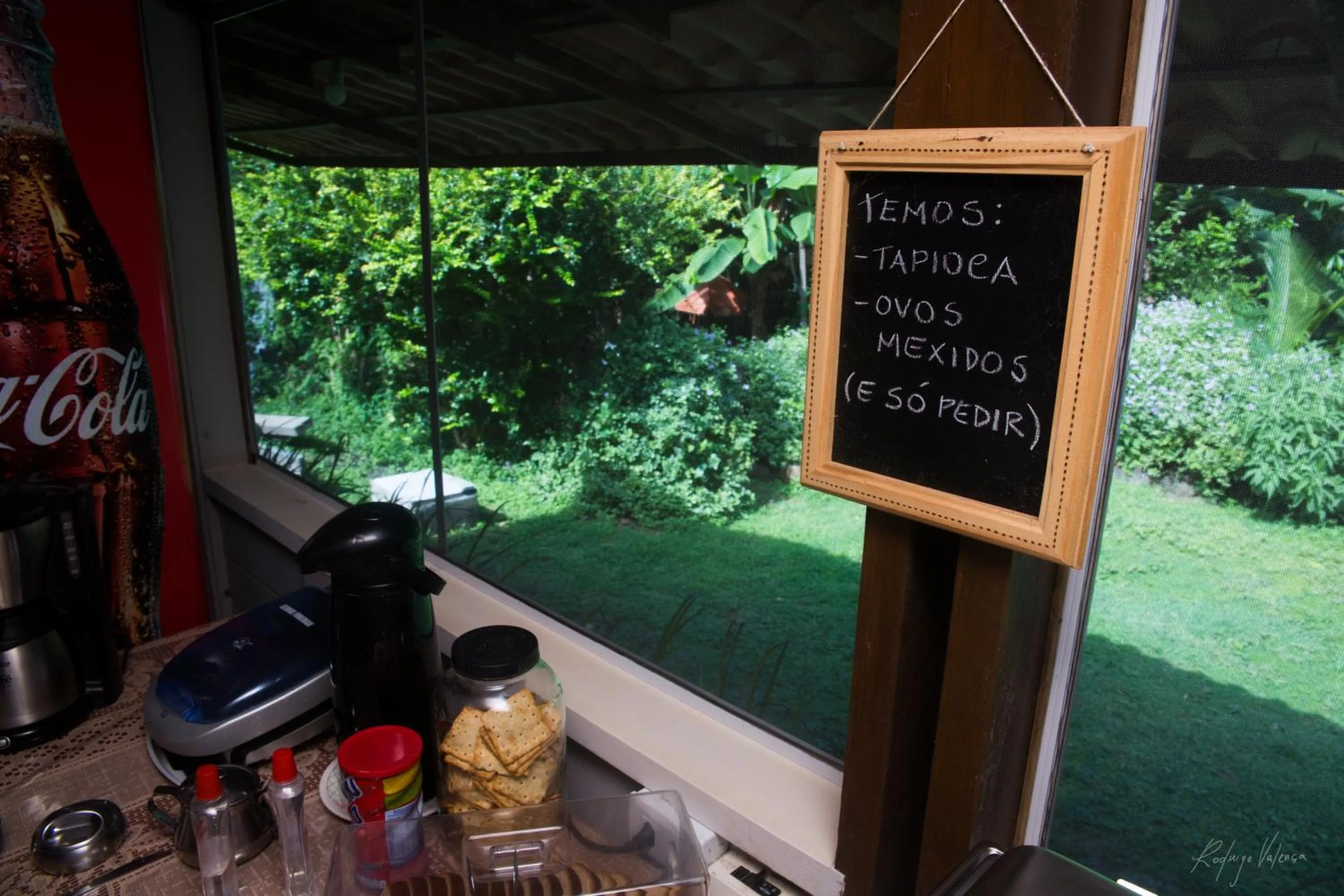 Buffet breakfast in Pousada Seu Dodó