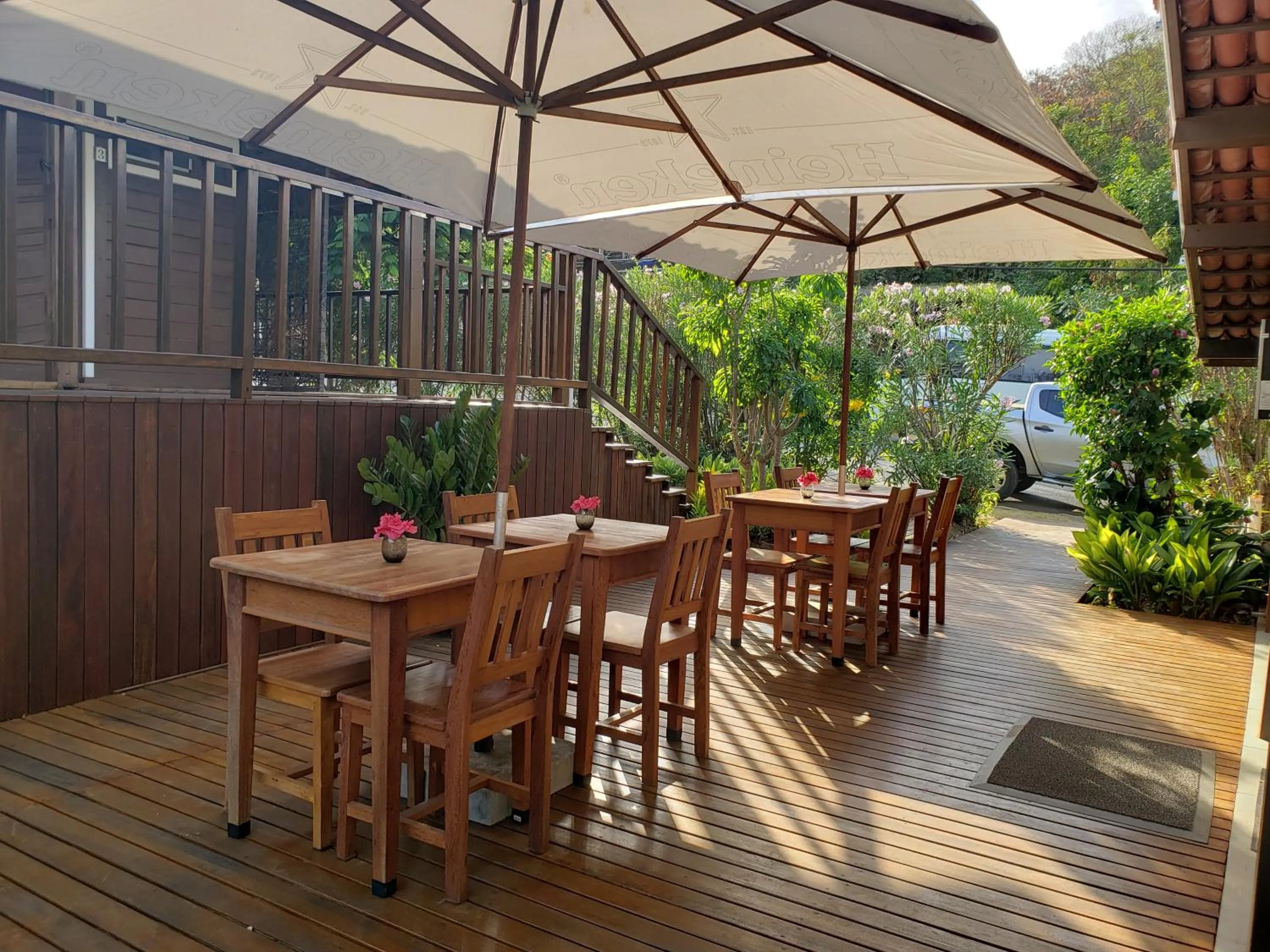 Dining area in Pousada Seu Dodó