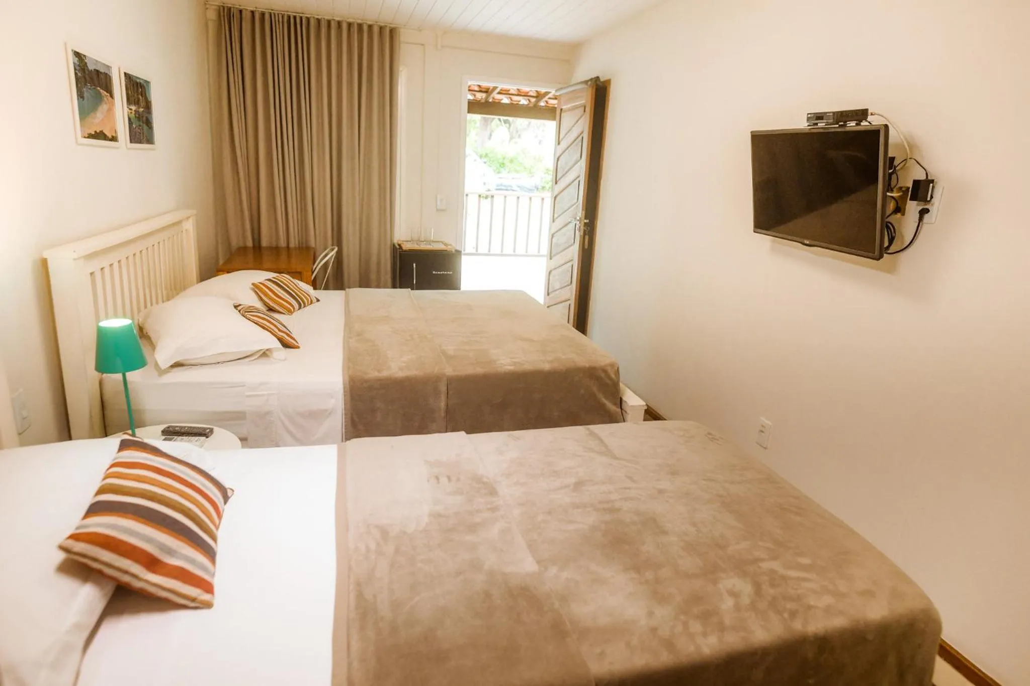 Photo of the whole room, Bed in Pousada Seu Dodó