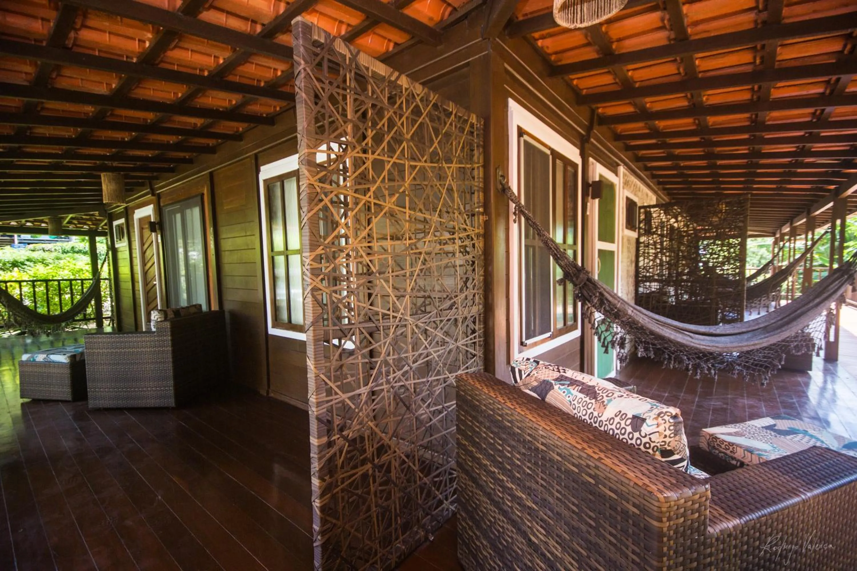 Balcony/Terrace in Pousada Seu Dodó