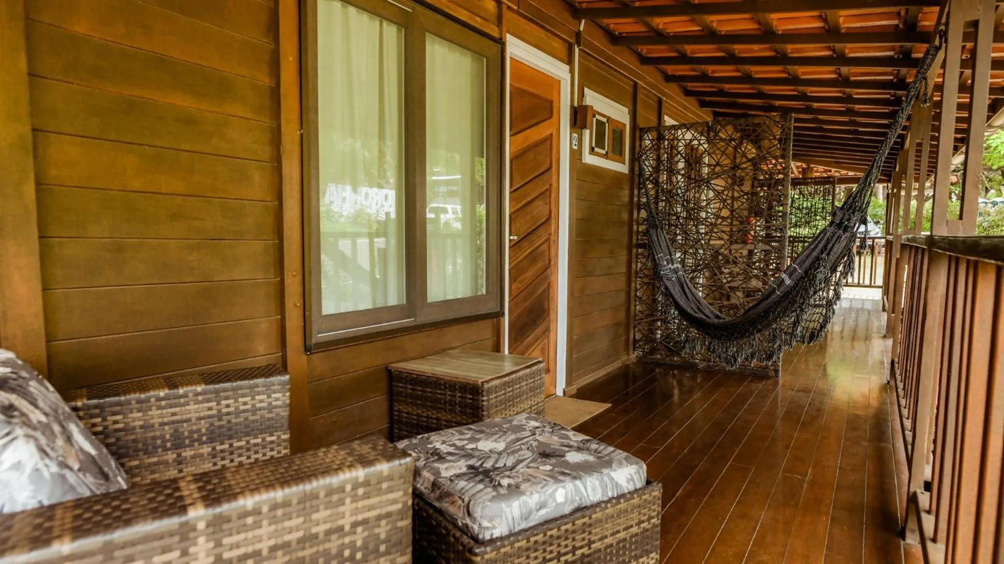 Balcony/Terrace in Pousada Seu Dodó