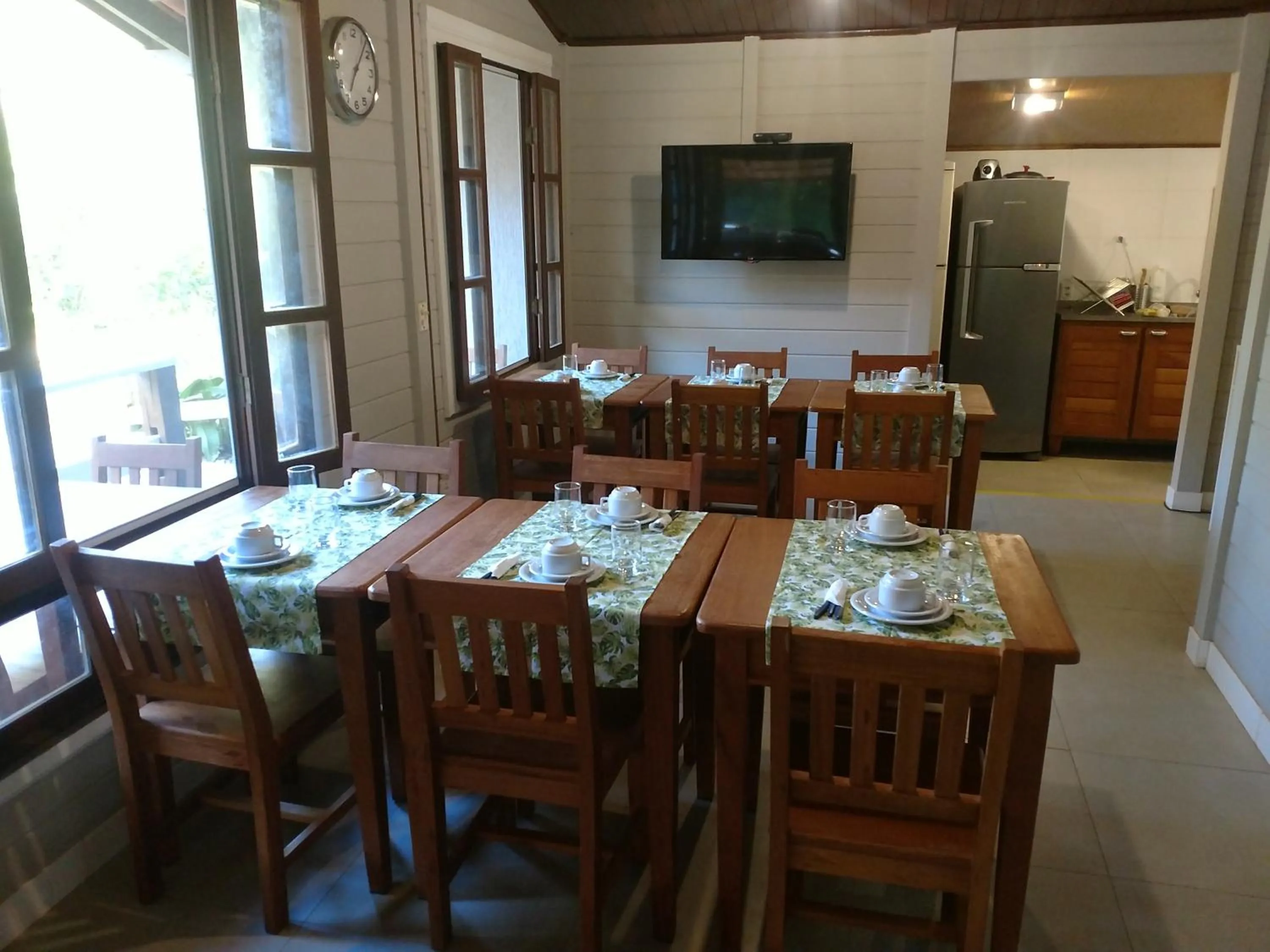 Dining area in Pousada Seu Dodó
