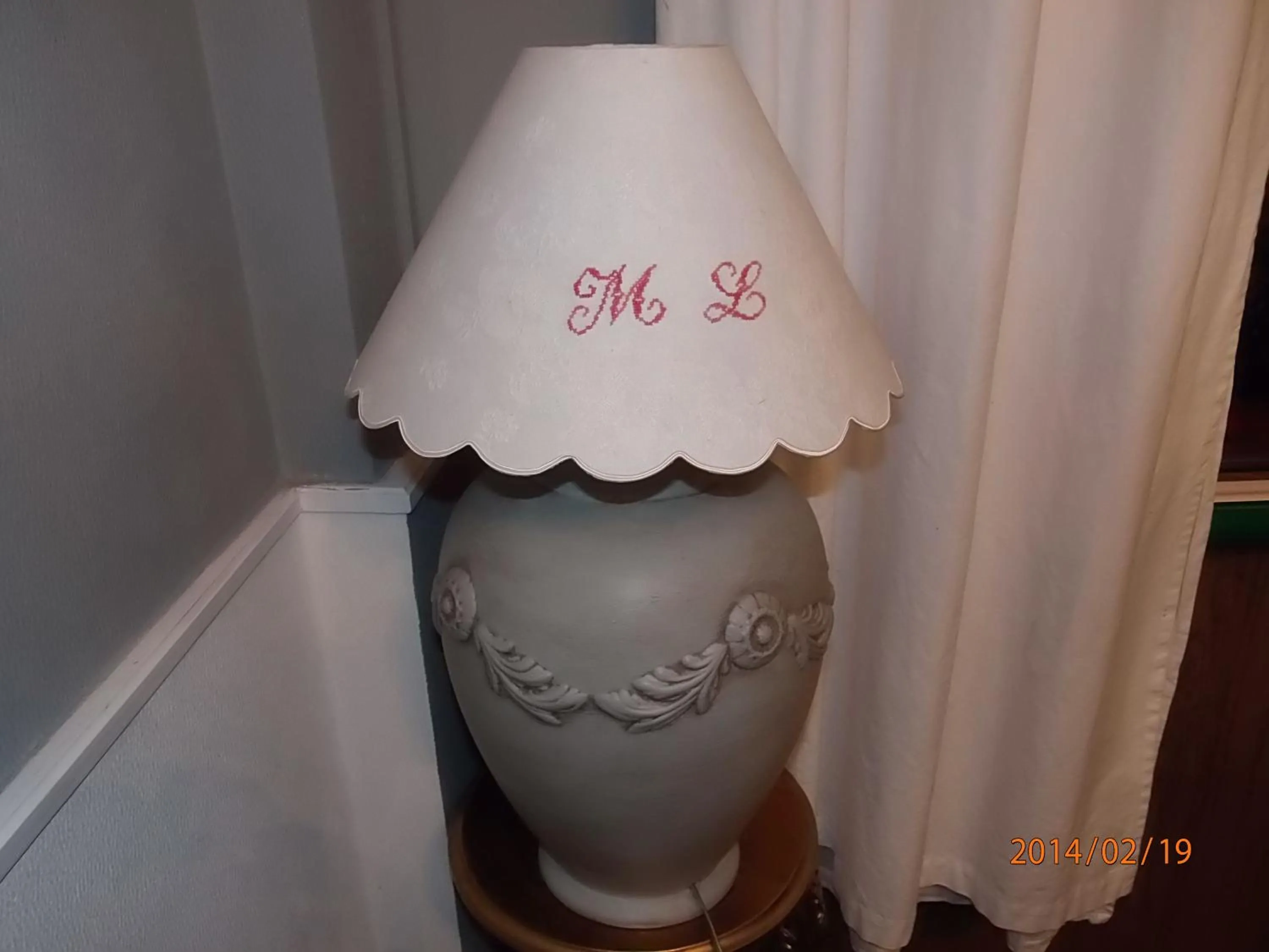 Decorative detail in Hôtel Crystal Reims Centre