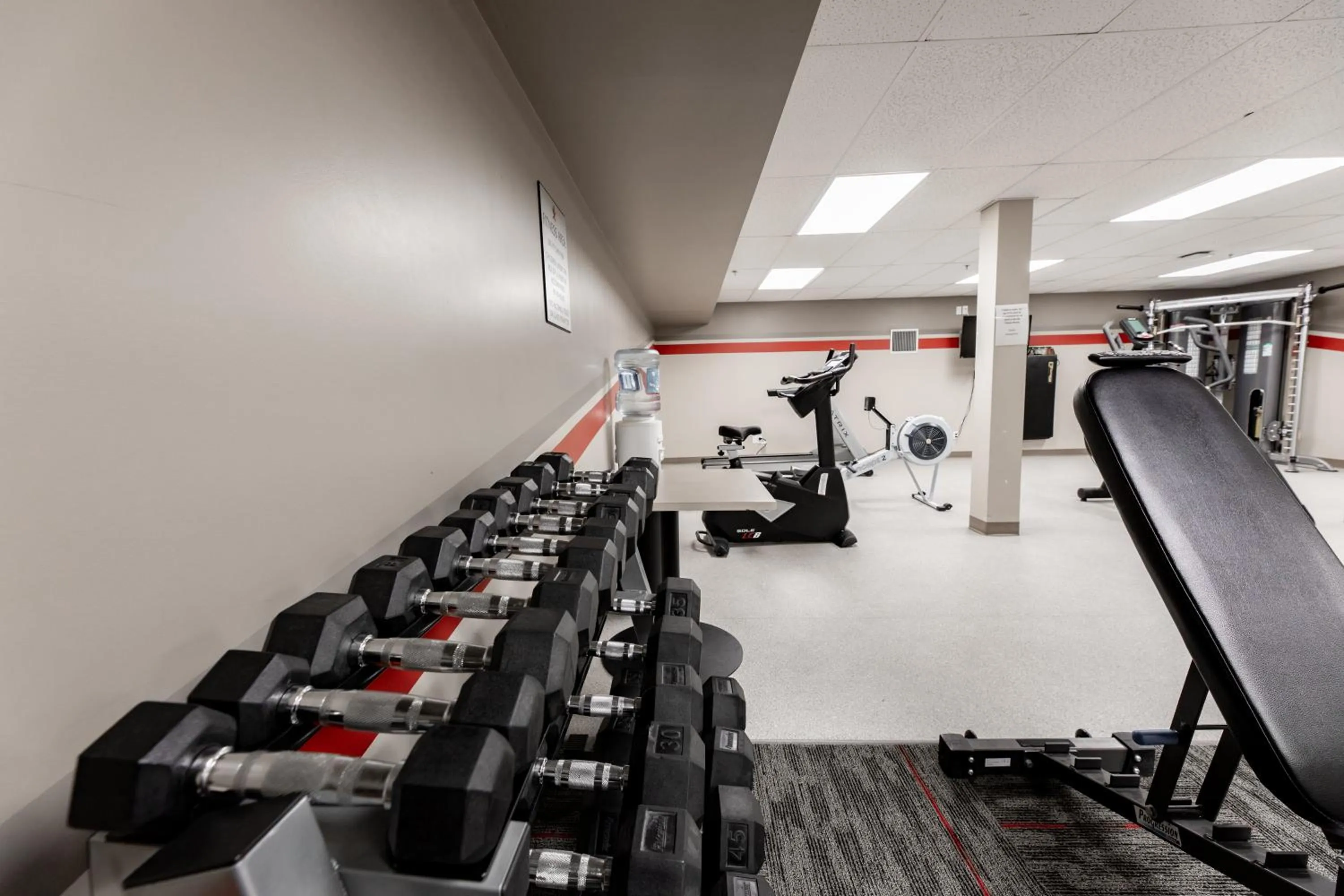 Fitness centre/facilities in The Kanata by BCMInns - Hinton