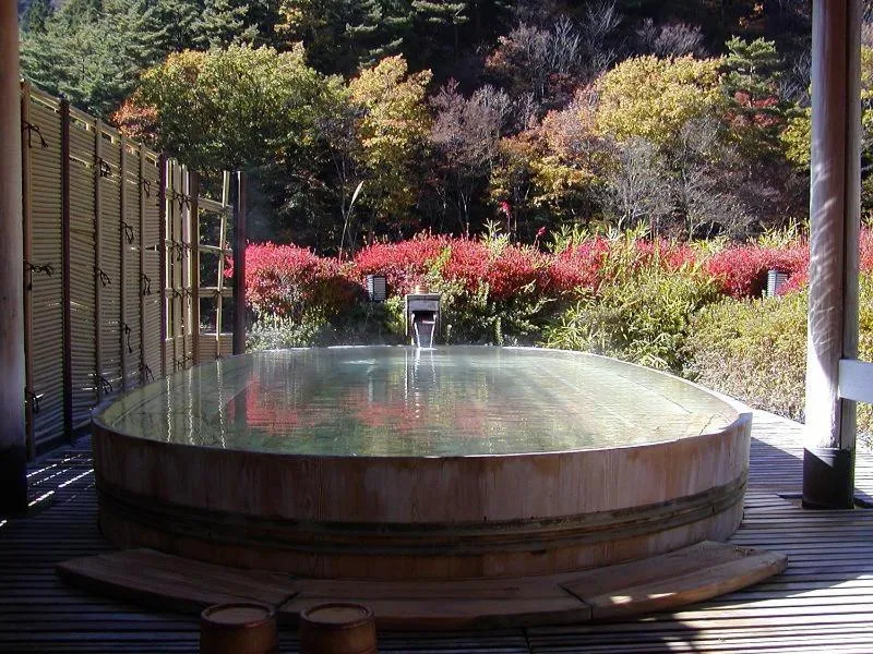 Open Air Bath in Nishiyama Onsen Keiunkan