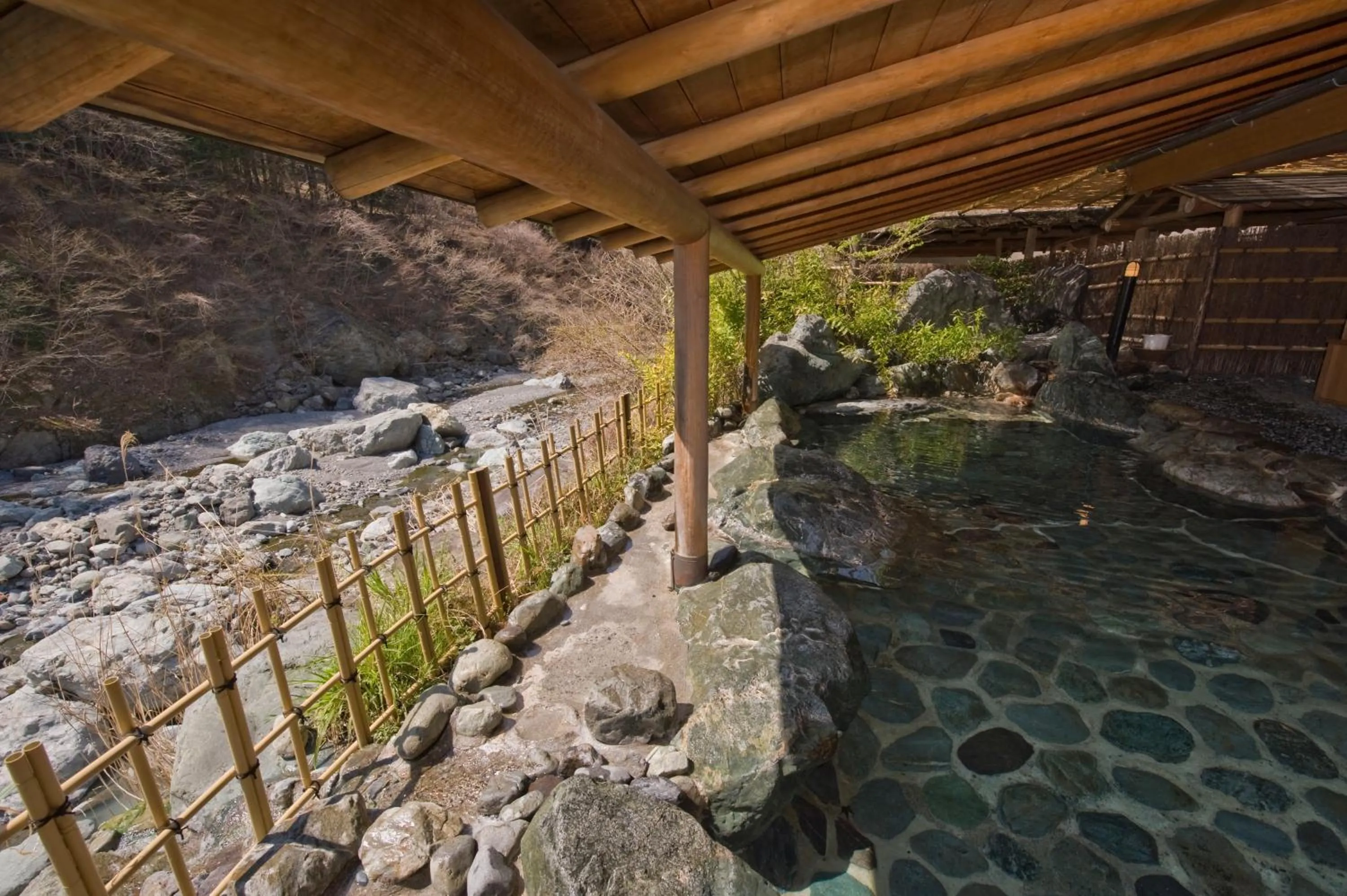 Open Air Bath in Nishiyama Onsen Keiunkan