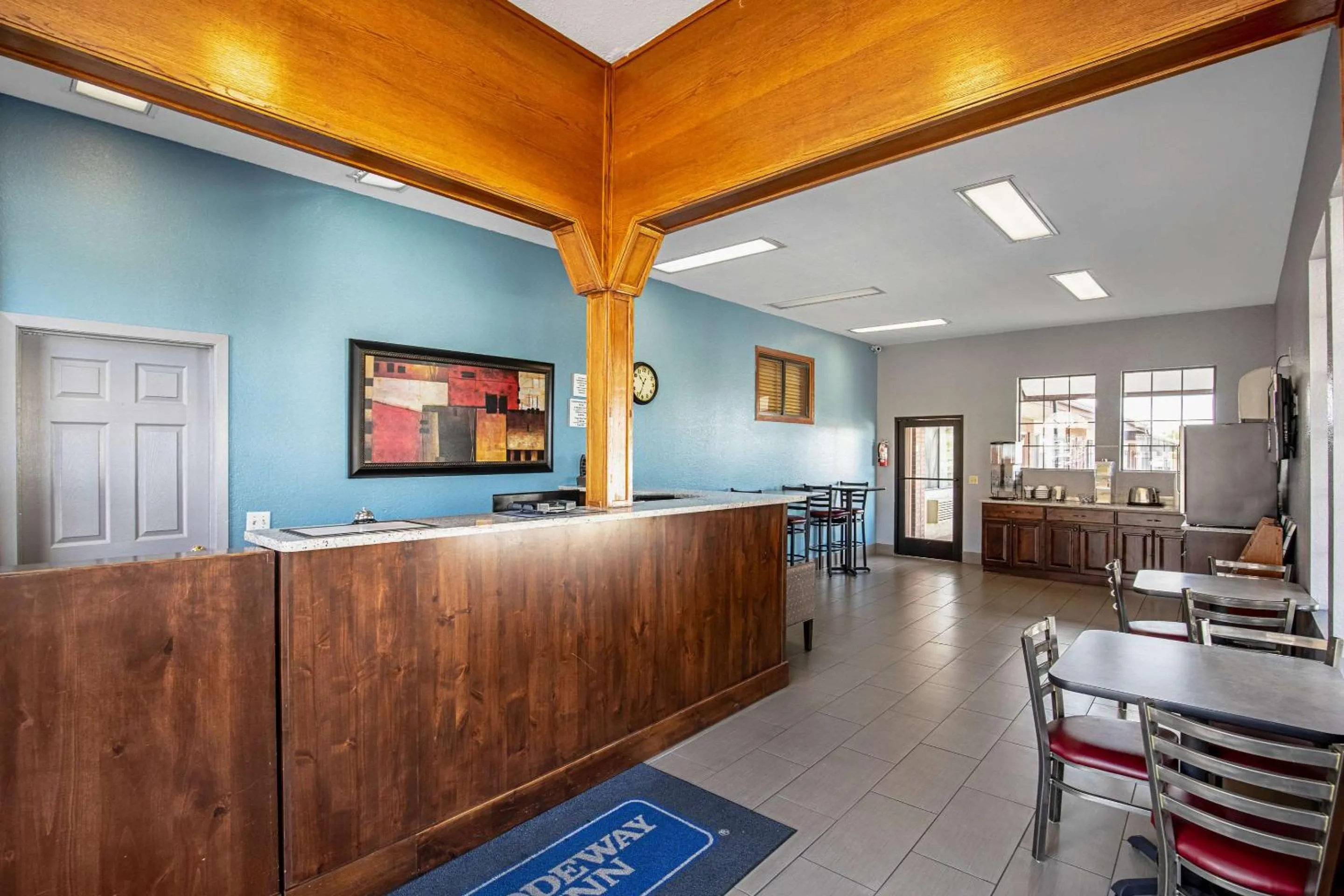 Lobby or reception in Rodeway Inn St George North - Near Pioneer Park