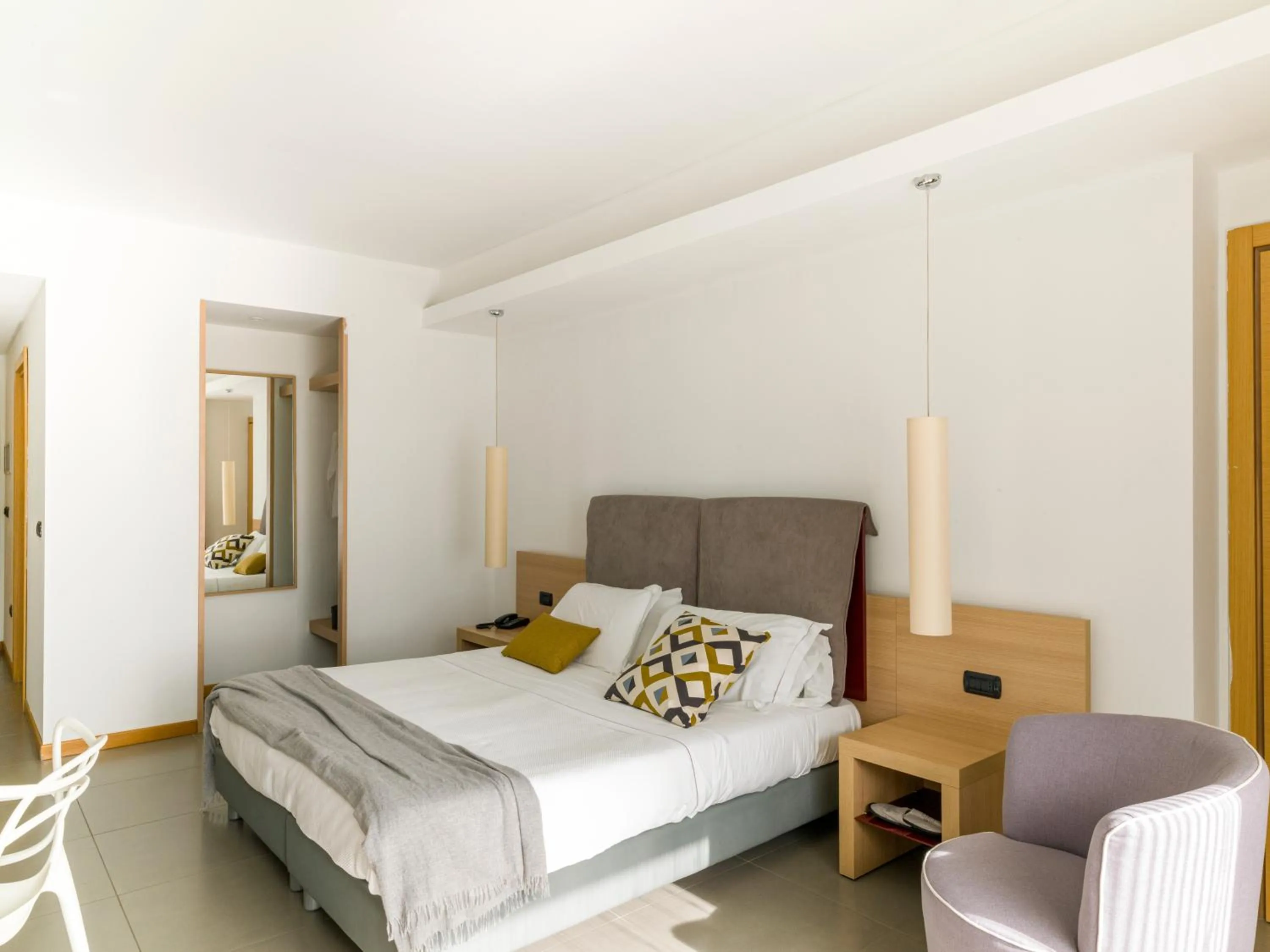 Bed in Esperia Palace Hotel & Resort Spa