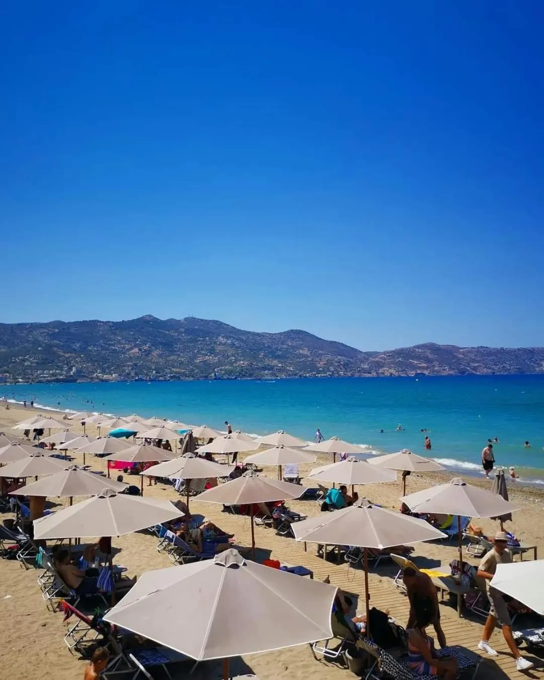 Beach in Arhodiko Hotel