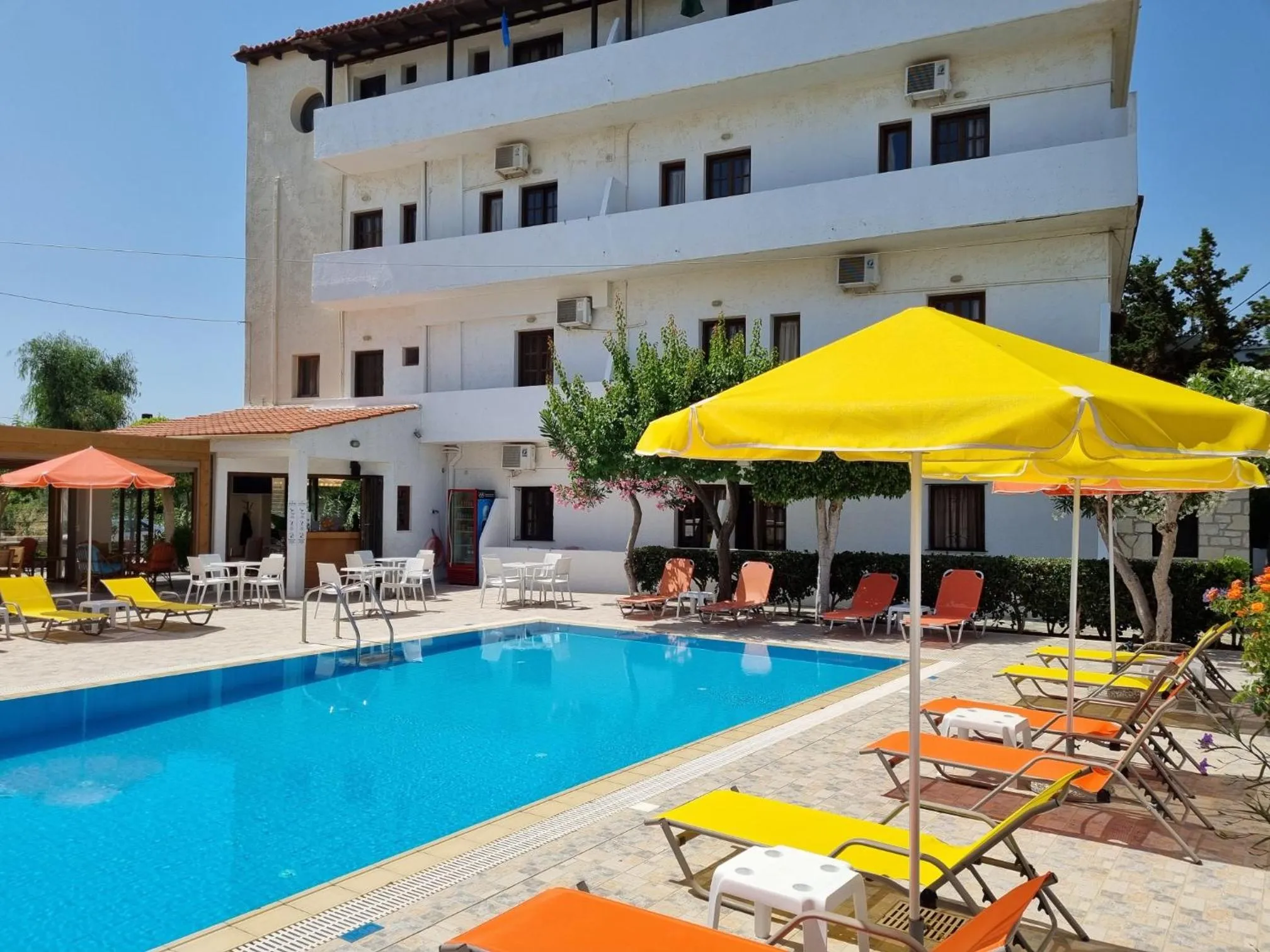Swimming pool in Arhodiko Hotel