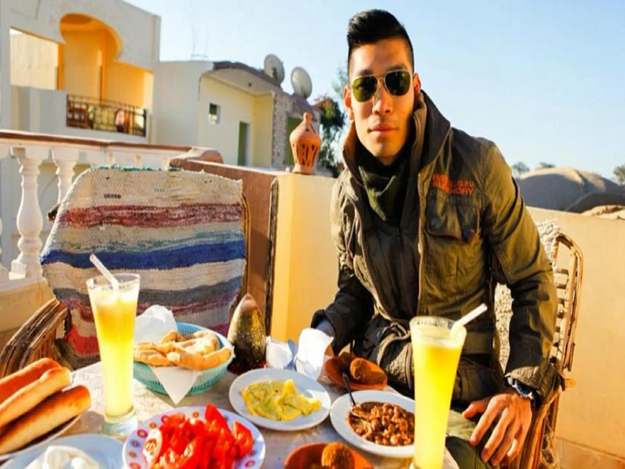 Restaurant/places to eat in Cleopatra Hotel Luxor