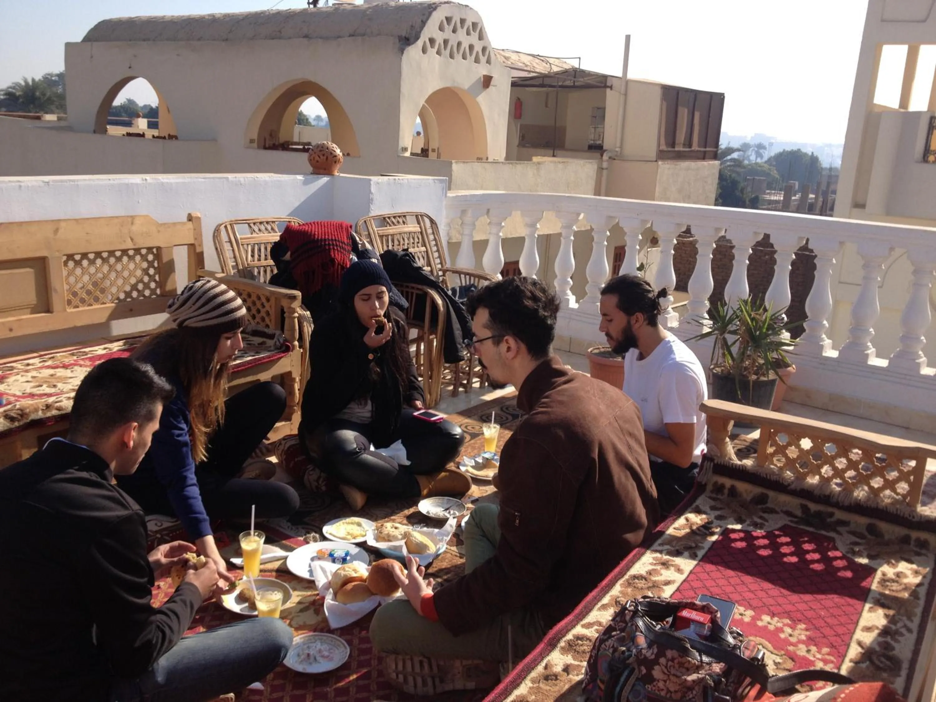 BBQ facilities in Cleopatra Hotel Luxor