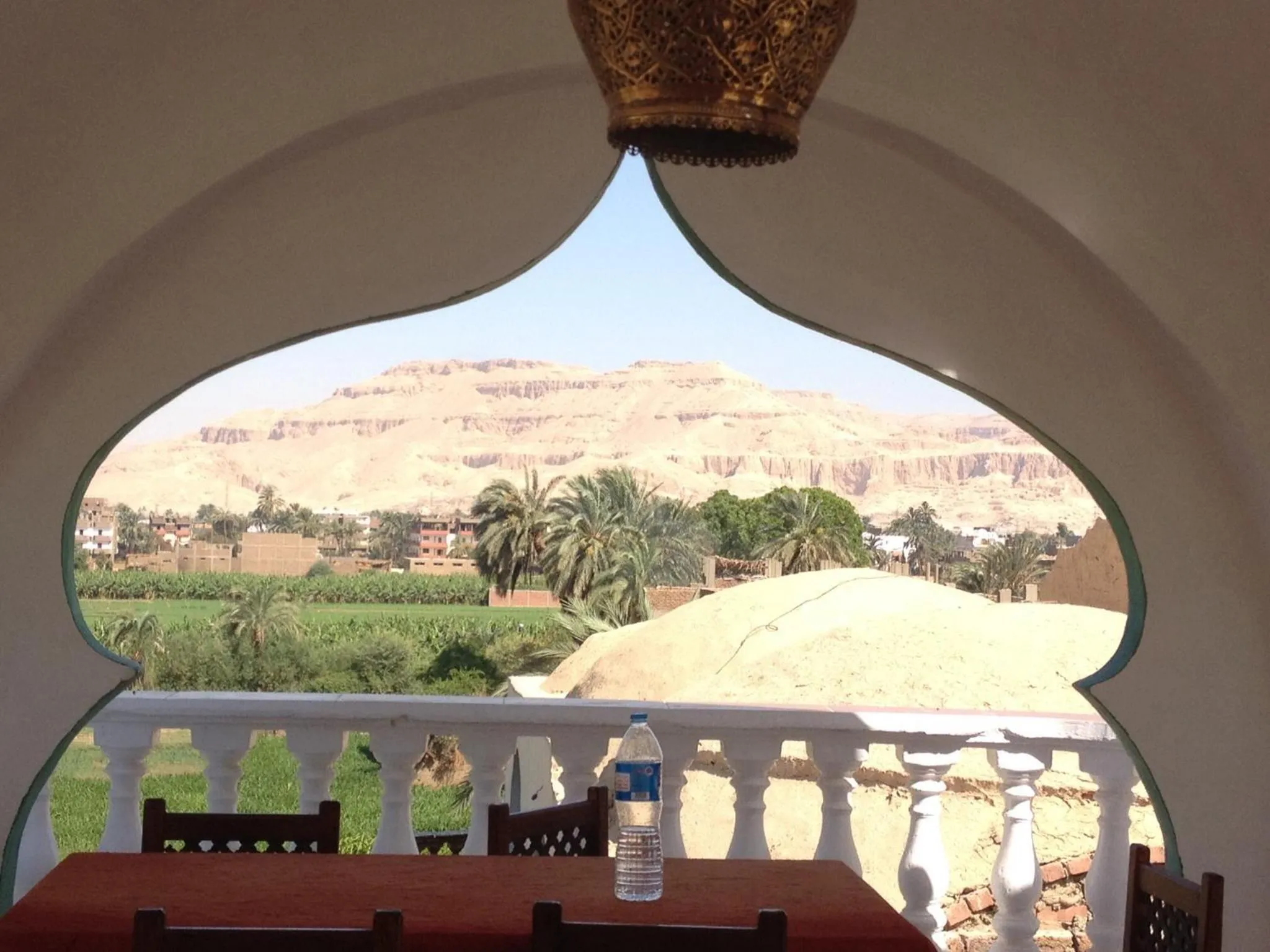 Garden in Cleopatra Hotel Luxor