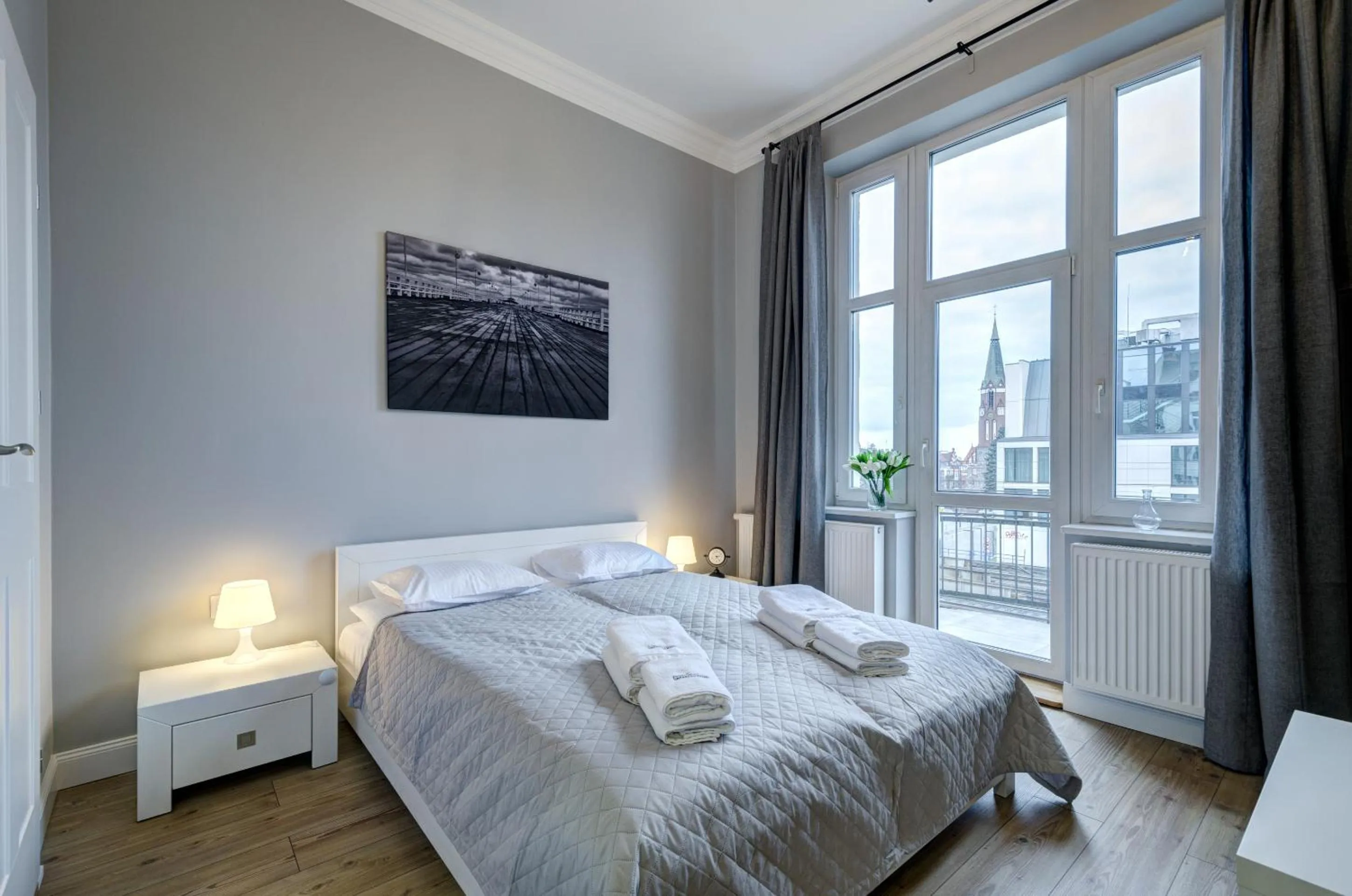 Balcony/Terrace in Dom & House - Apartments Podjazd Central Sopot