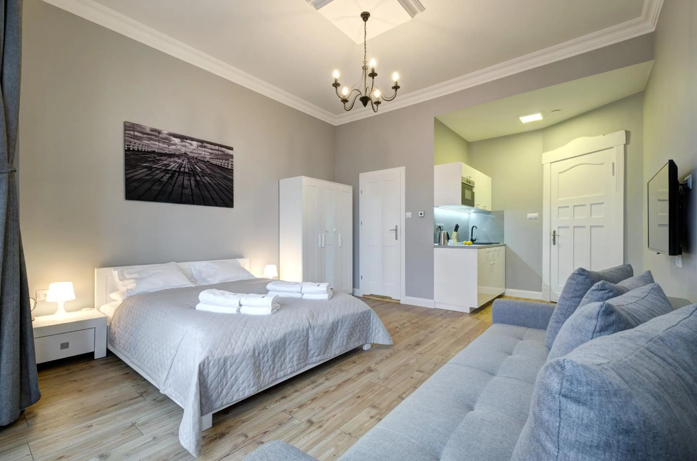 Bedroom in Dom & House - Apartments Podjazd Central Sopot