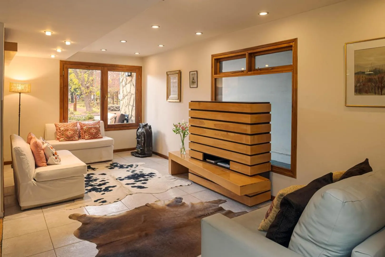 Living room in Hotel Antiguos