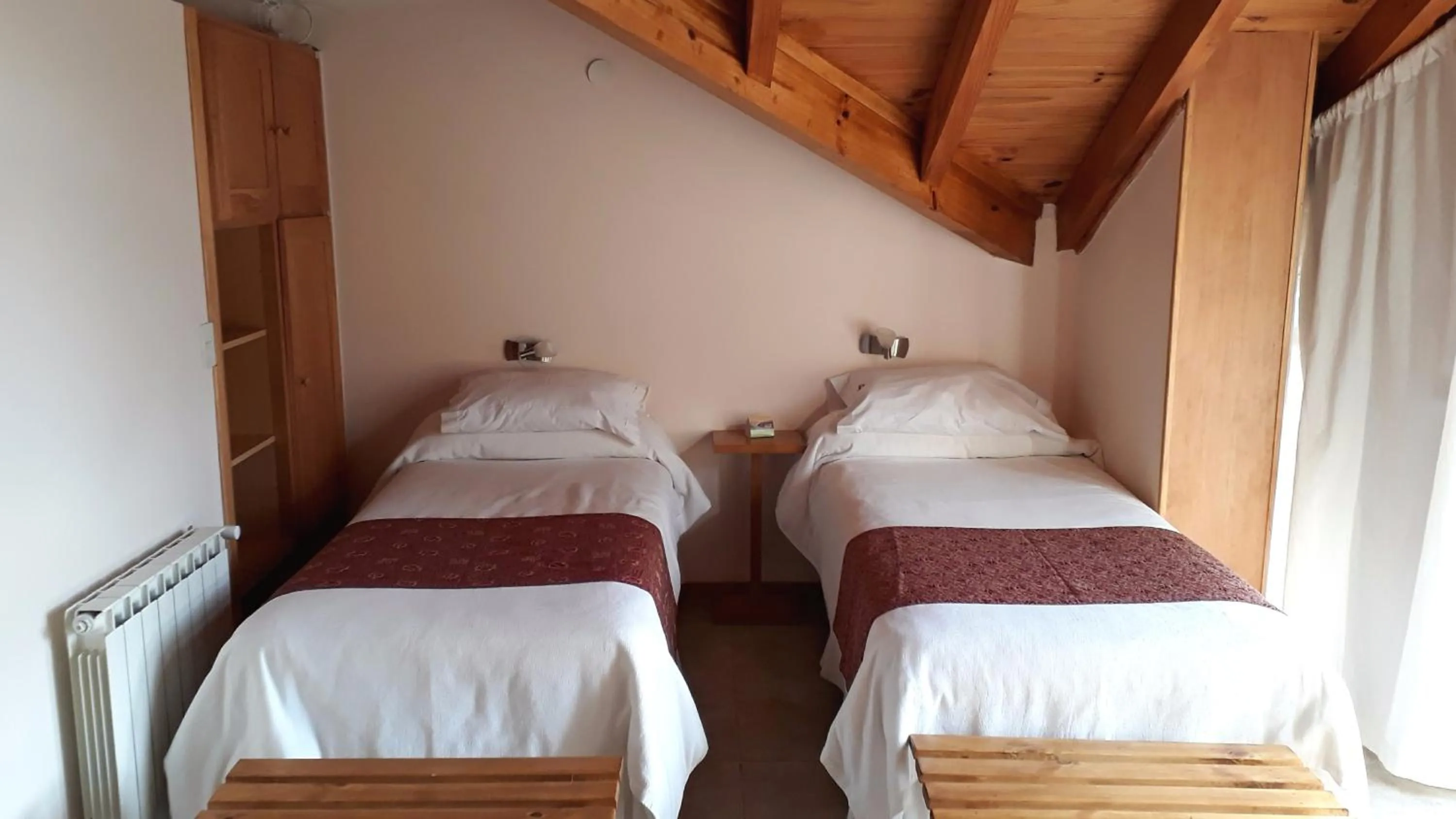 Bed in Hotel Antiguos