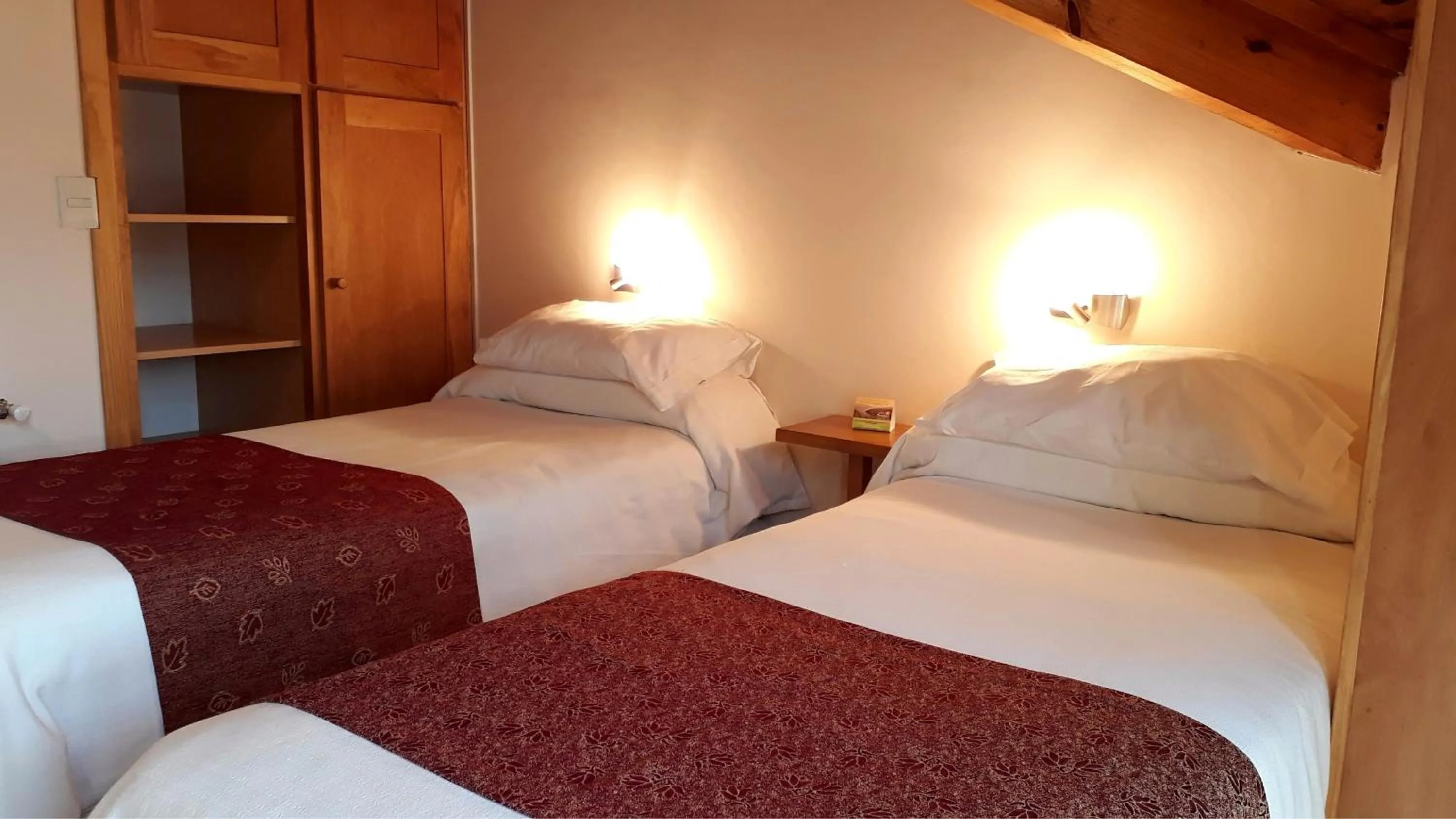 Bed in Hotel Antiguos