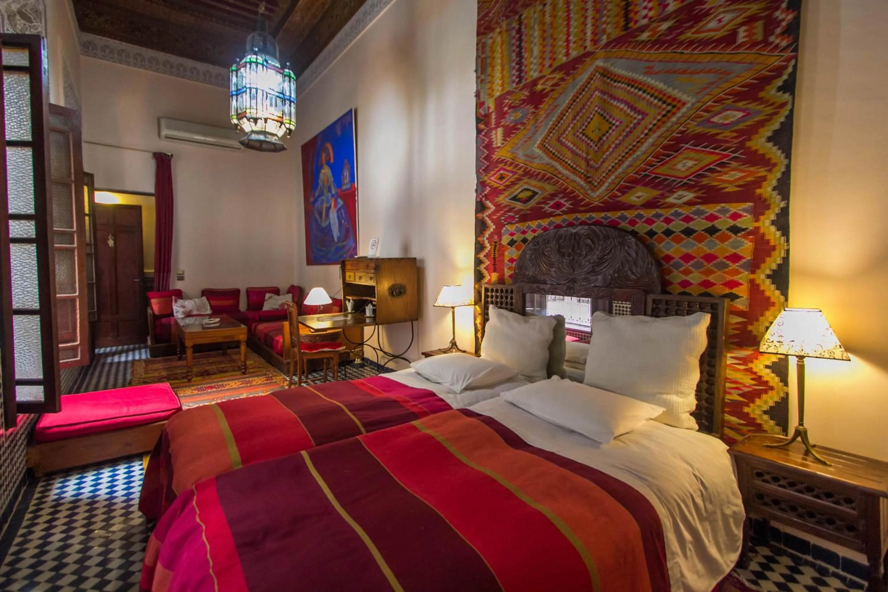 Photo of the whole room, Bed in Riad Dar Cordoba