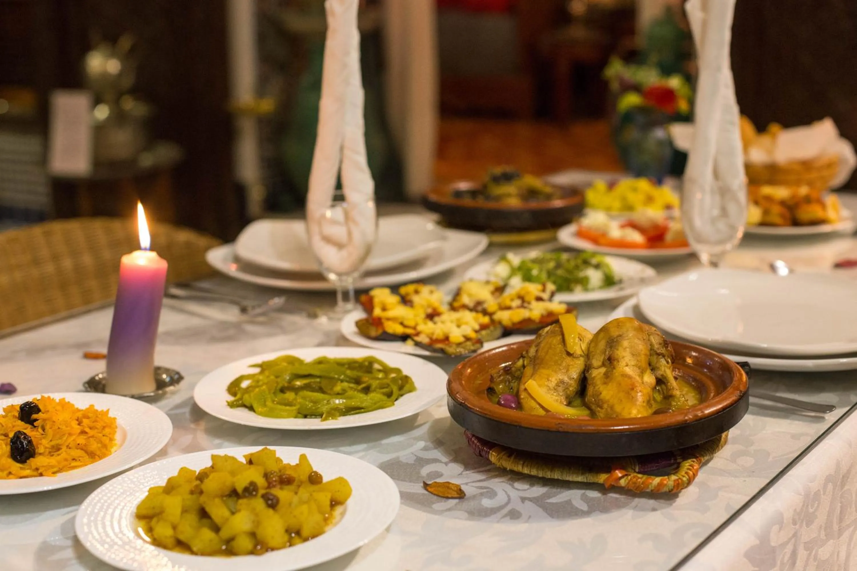 Dinner in Riad Dar Cordoba