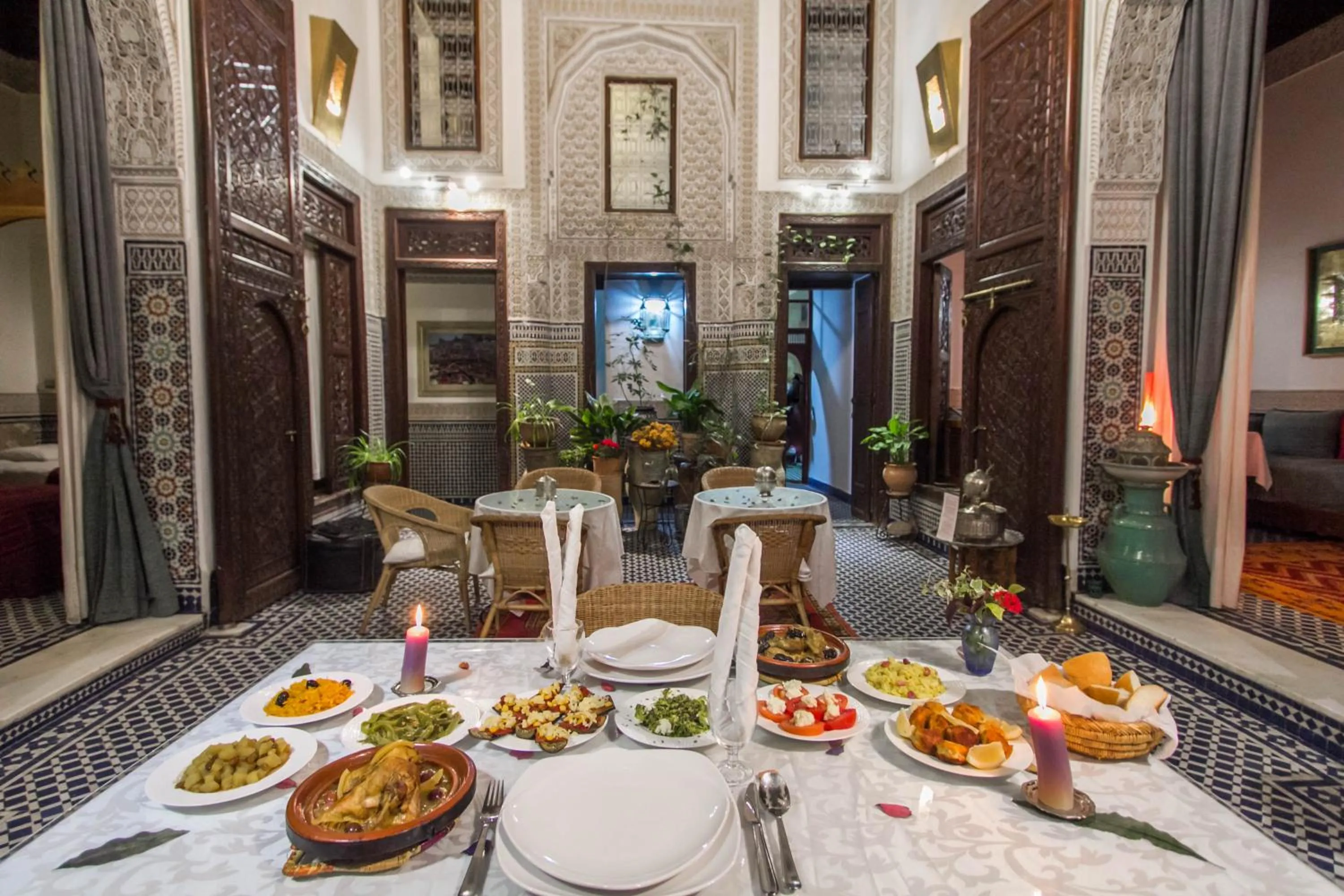 Dinner in Riad Dar Cordoba