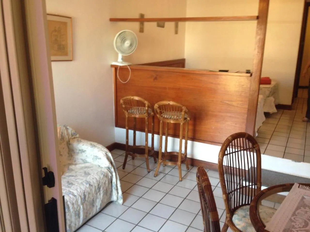 Seating area in Bahia Flat