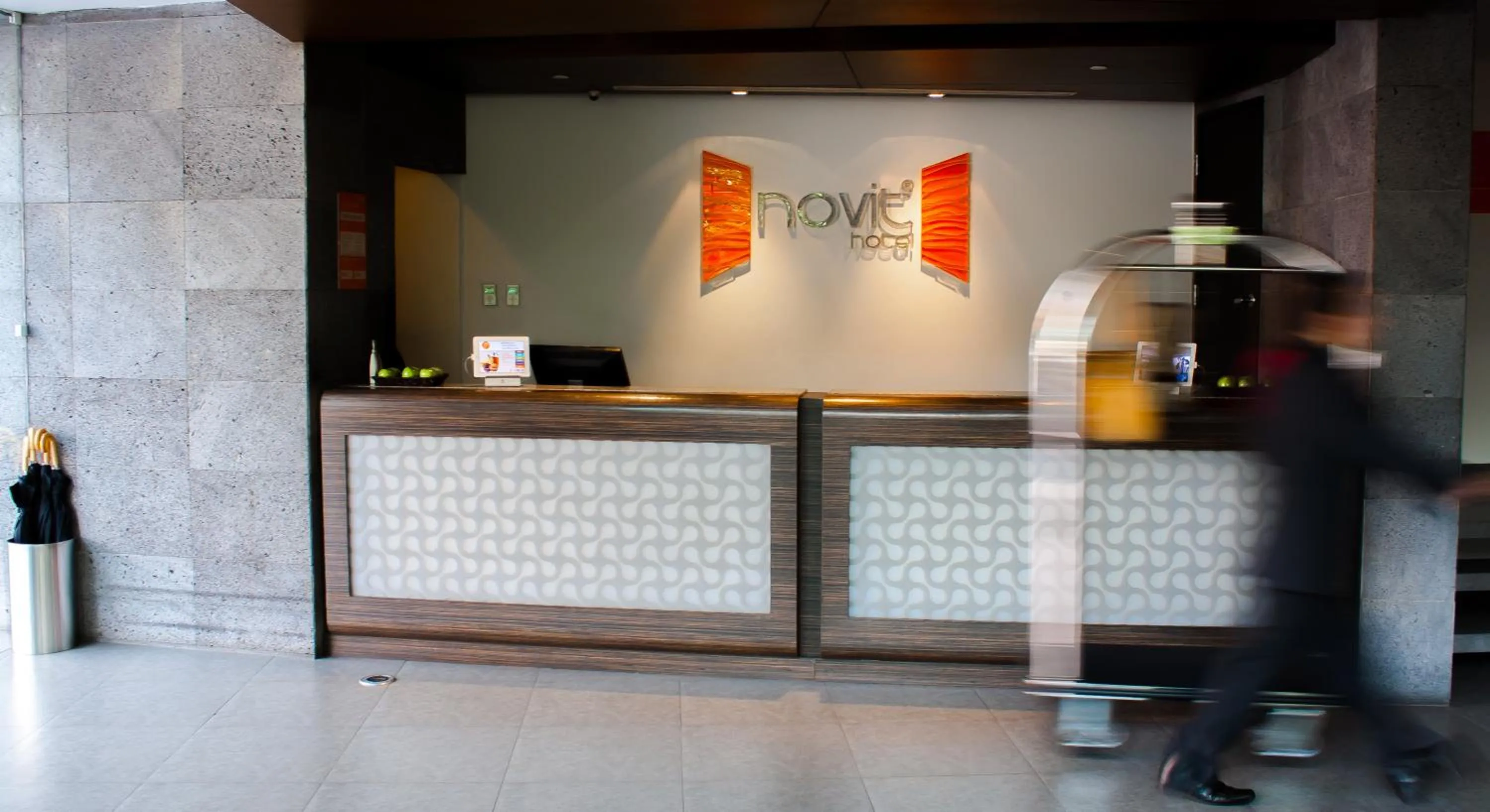 Lobby or reception in Hotel Novit