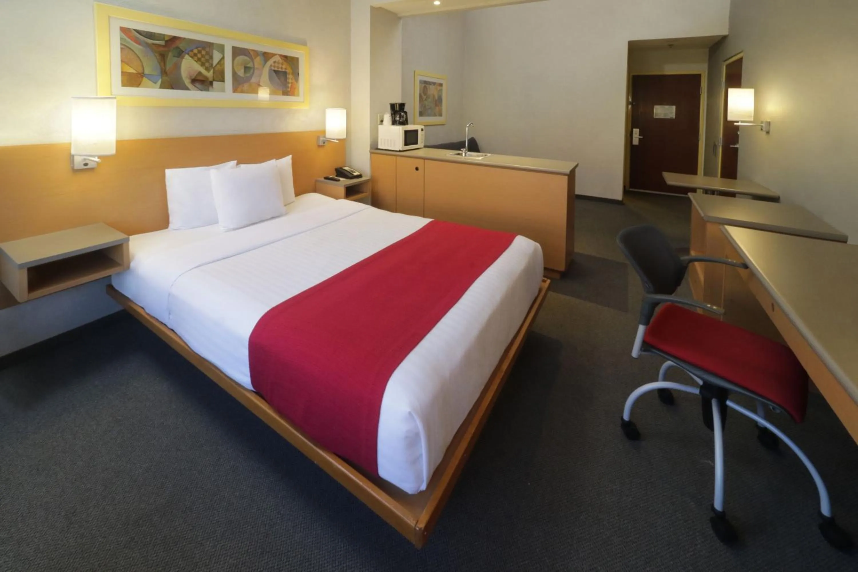 Bedroom, Bed in City Express by Marriott Nuevo Laredo
