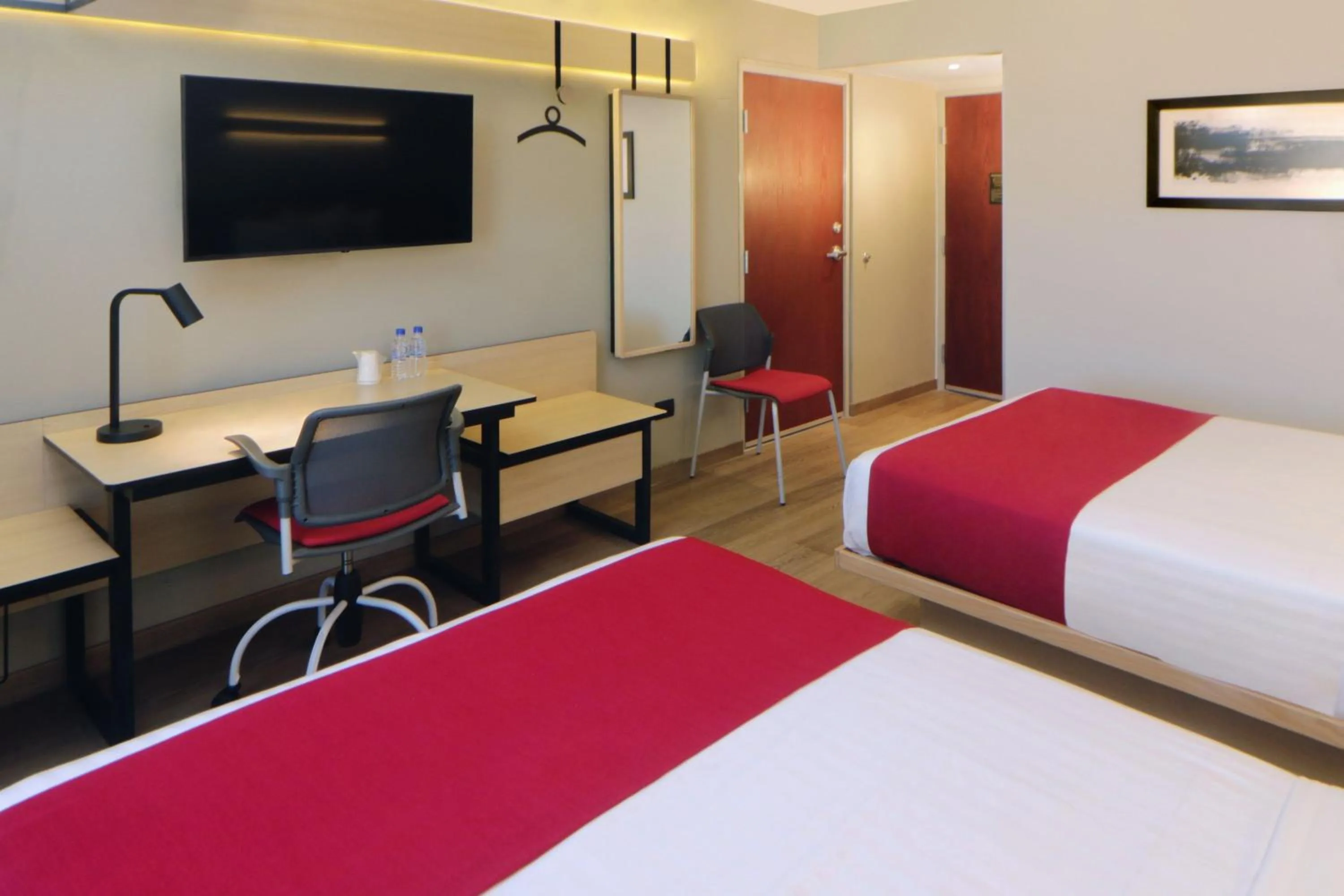 Bedroom, Bed in City Express by Marriott Nuevo Laredo