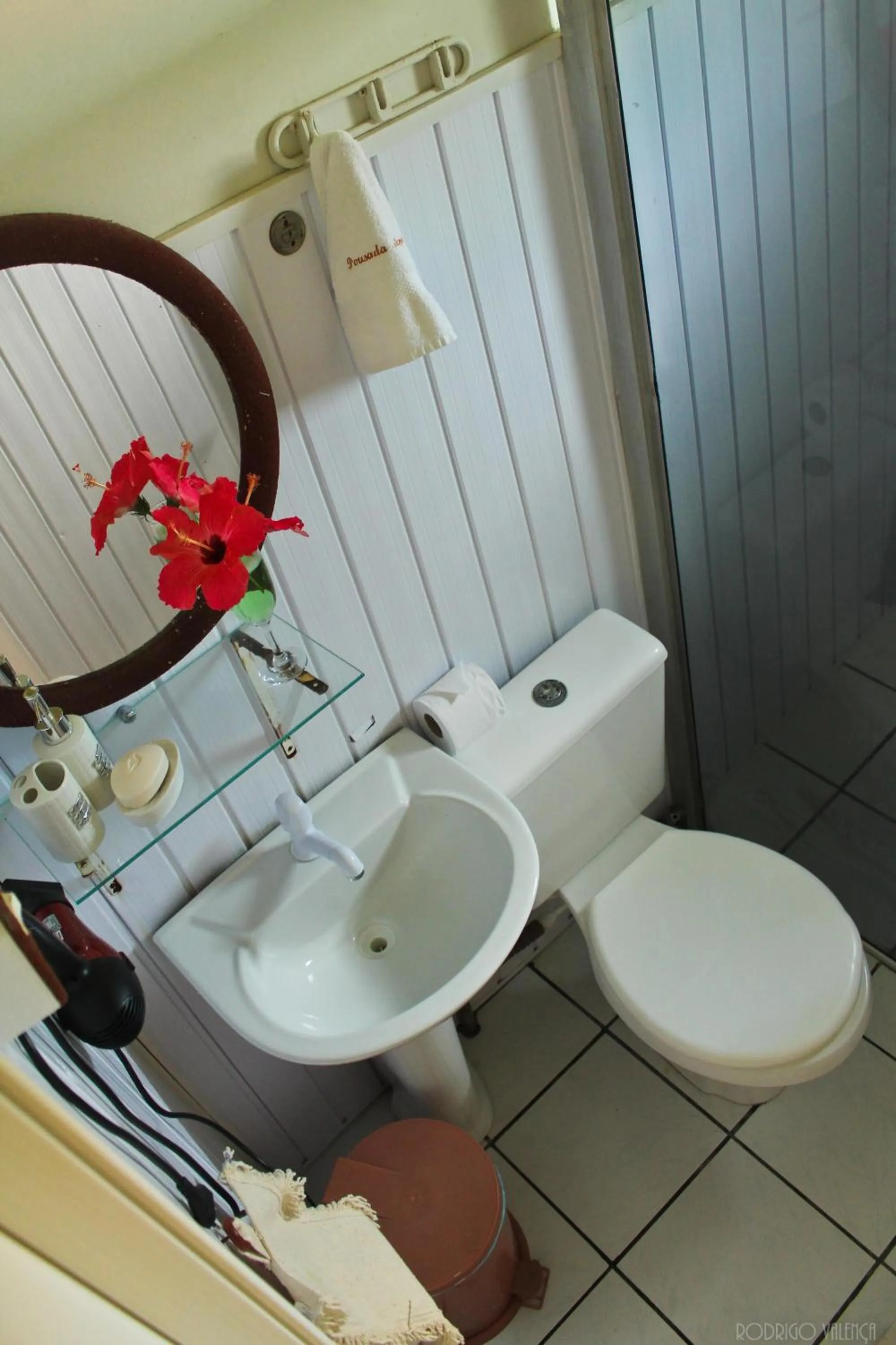 Bathroom in Pousada Alamoa