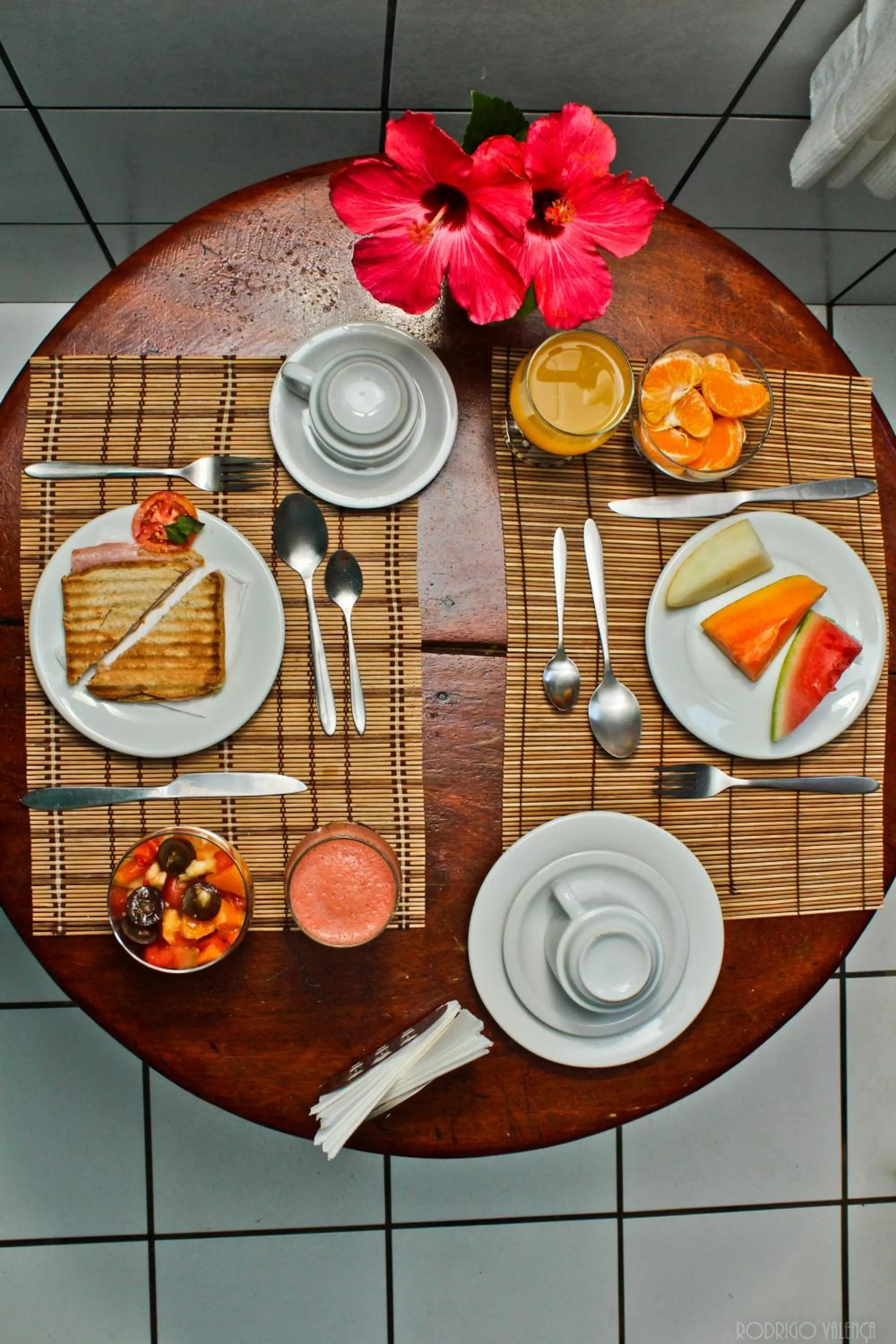 Breakfast in Pousada Alamoa