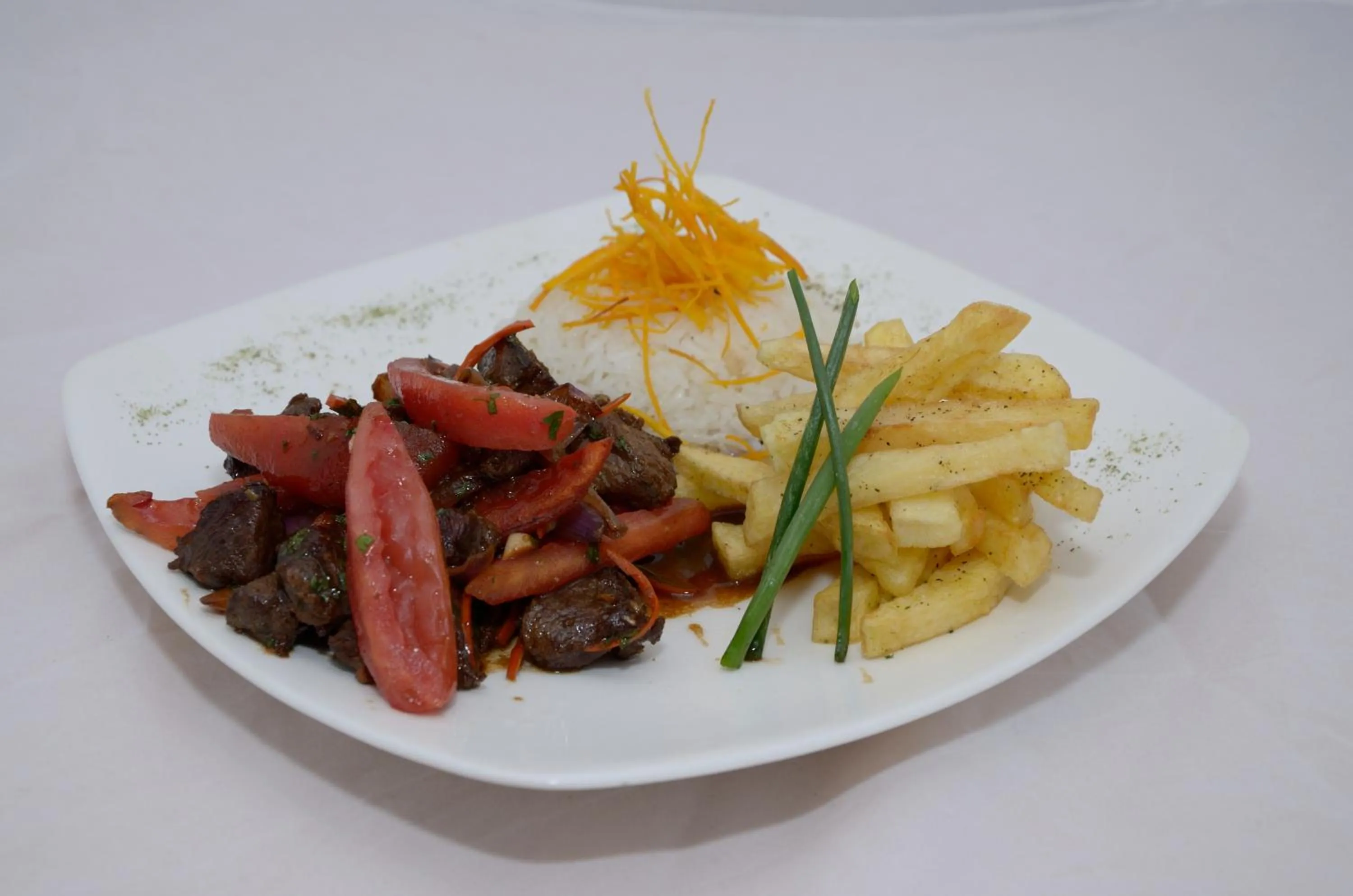 Food in Golden Inca Hotel