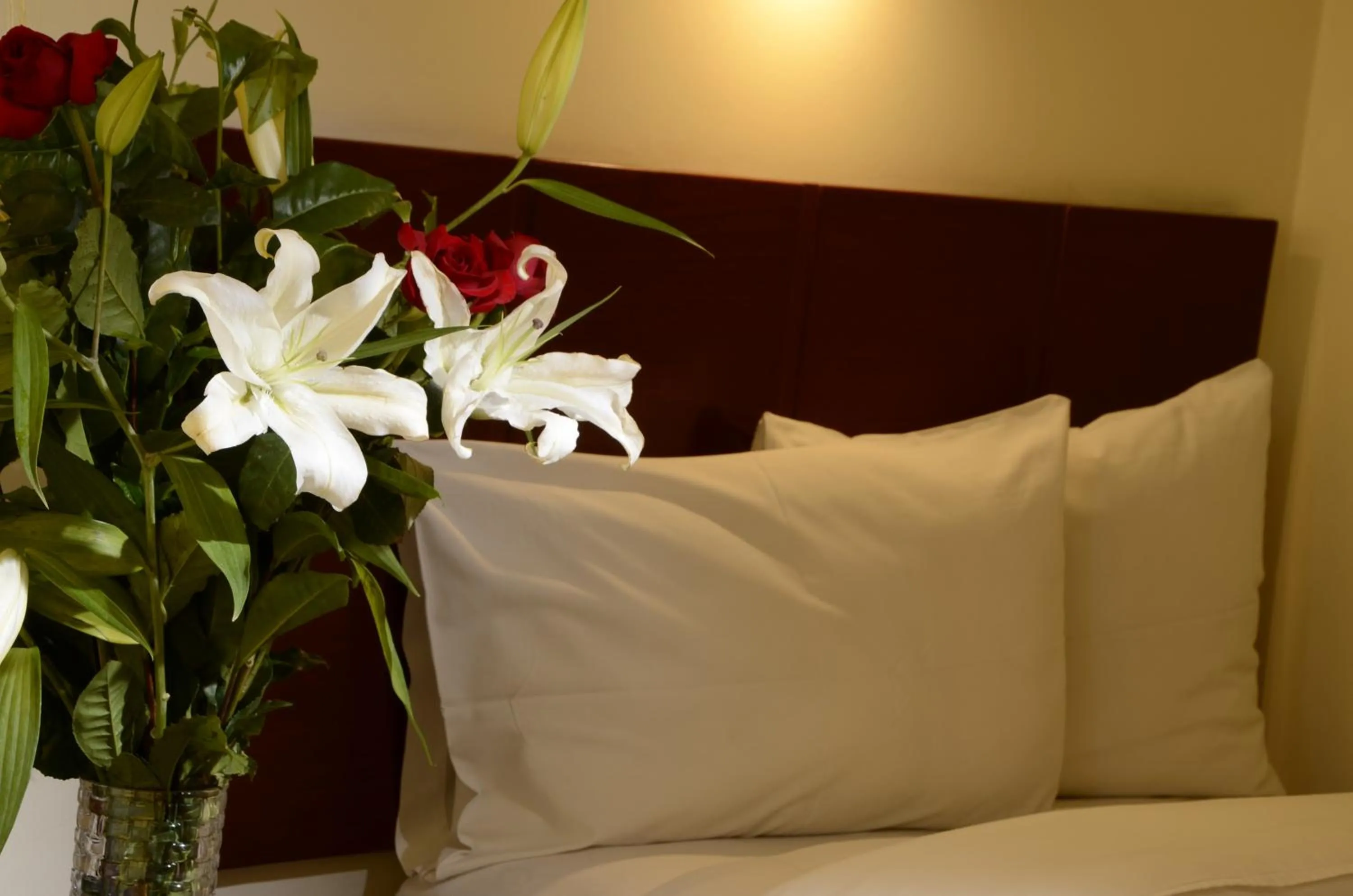 Decorative detail, Bed in Golden Inca Hotel