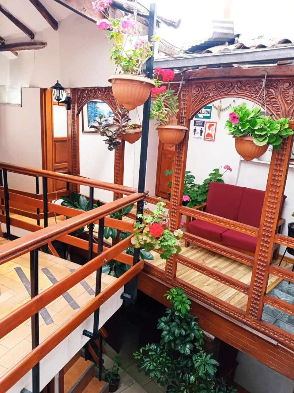 Patio in Hostal Tu Hogar