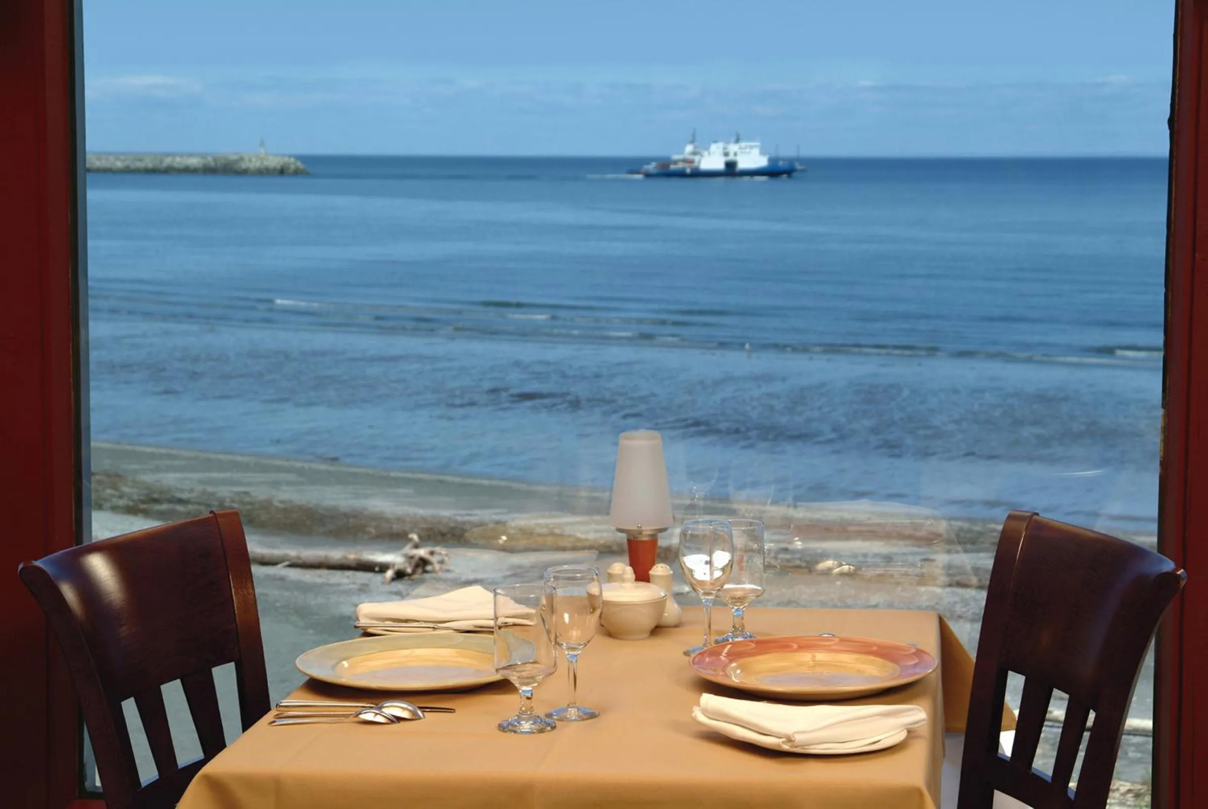 Restaurant/places to eat in Hotel Motel Belle Plage