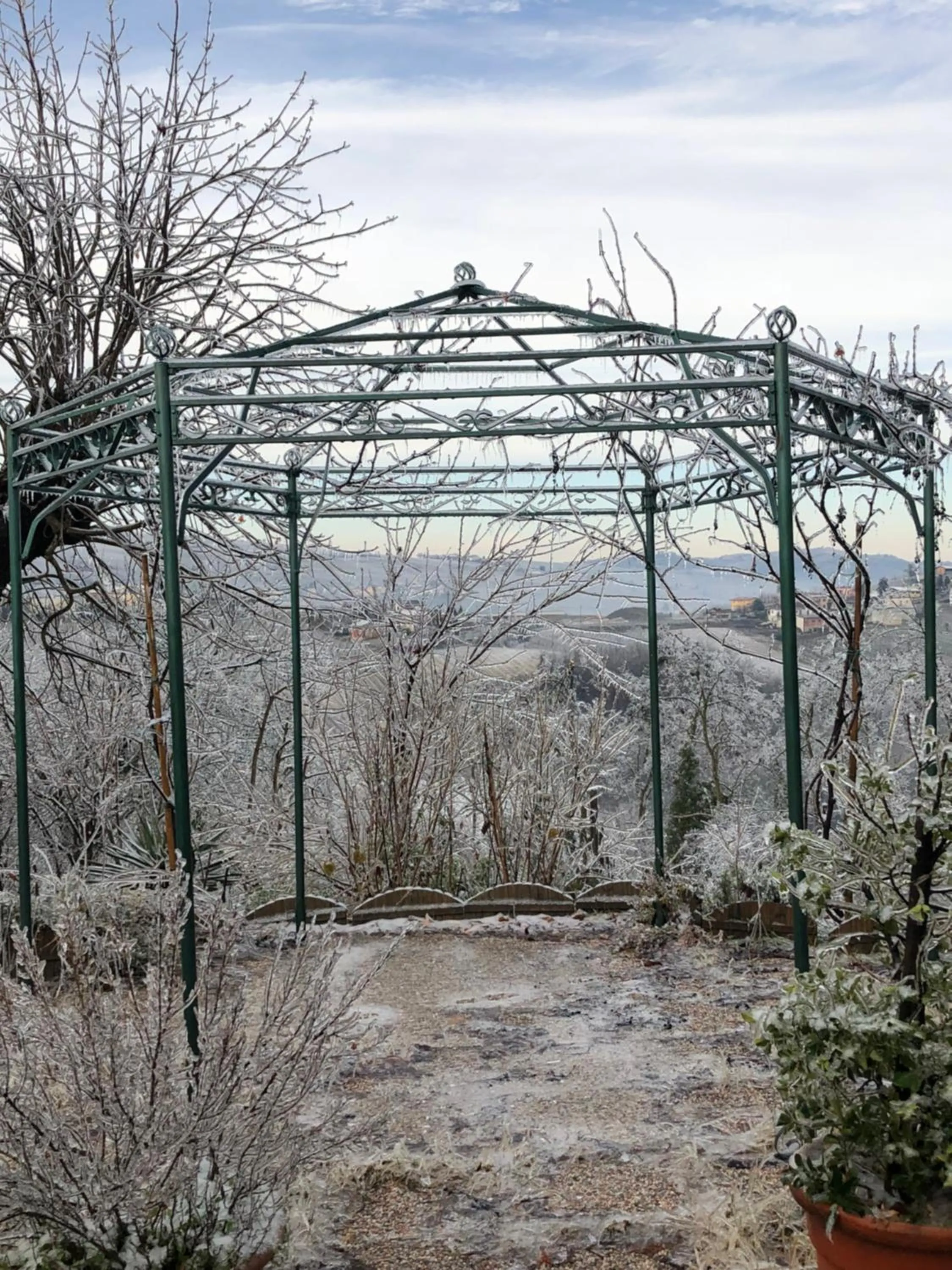 La casa tra i vigneti