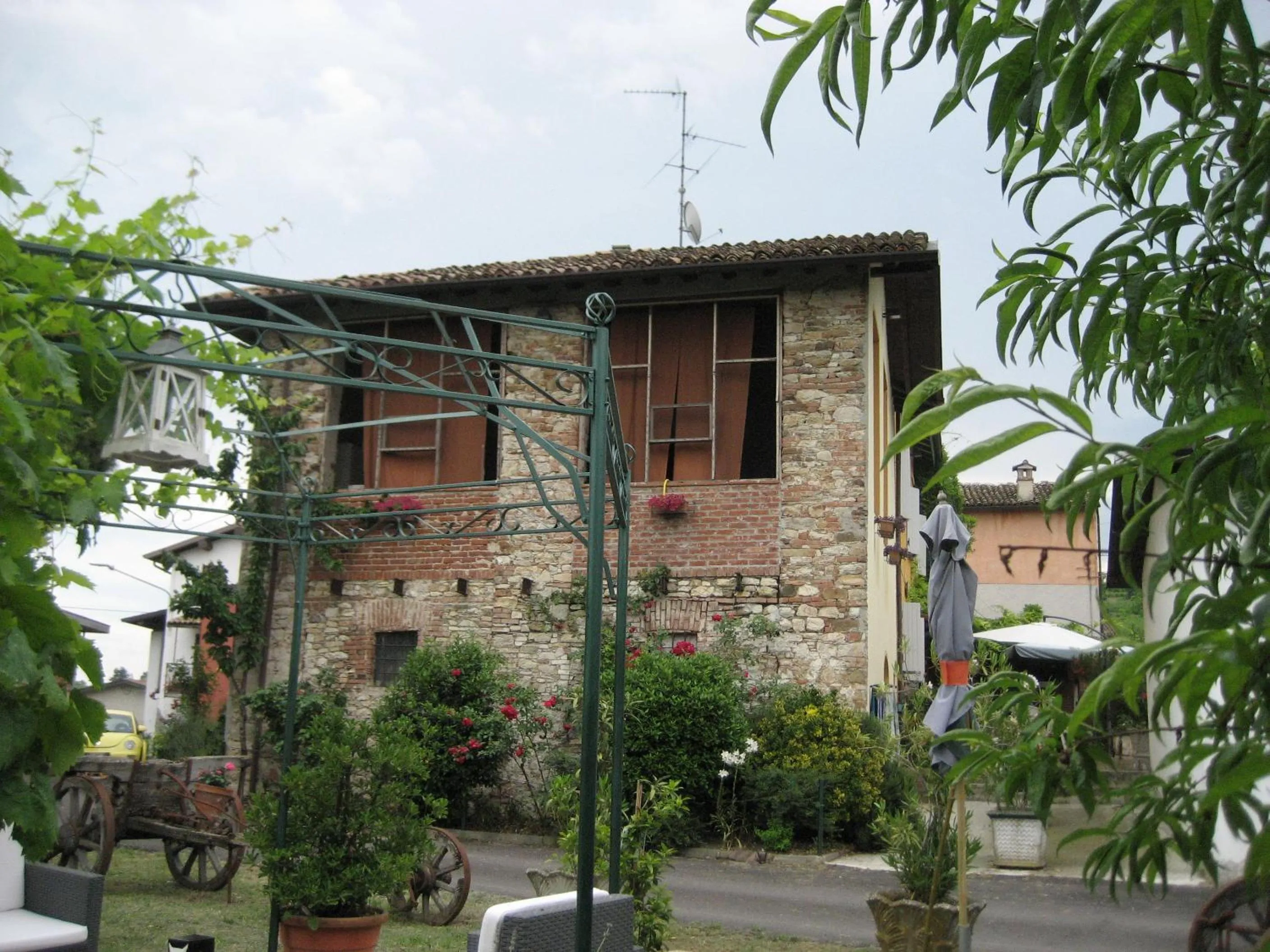 La casa tra i vigneti