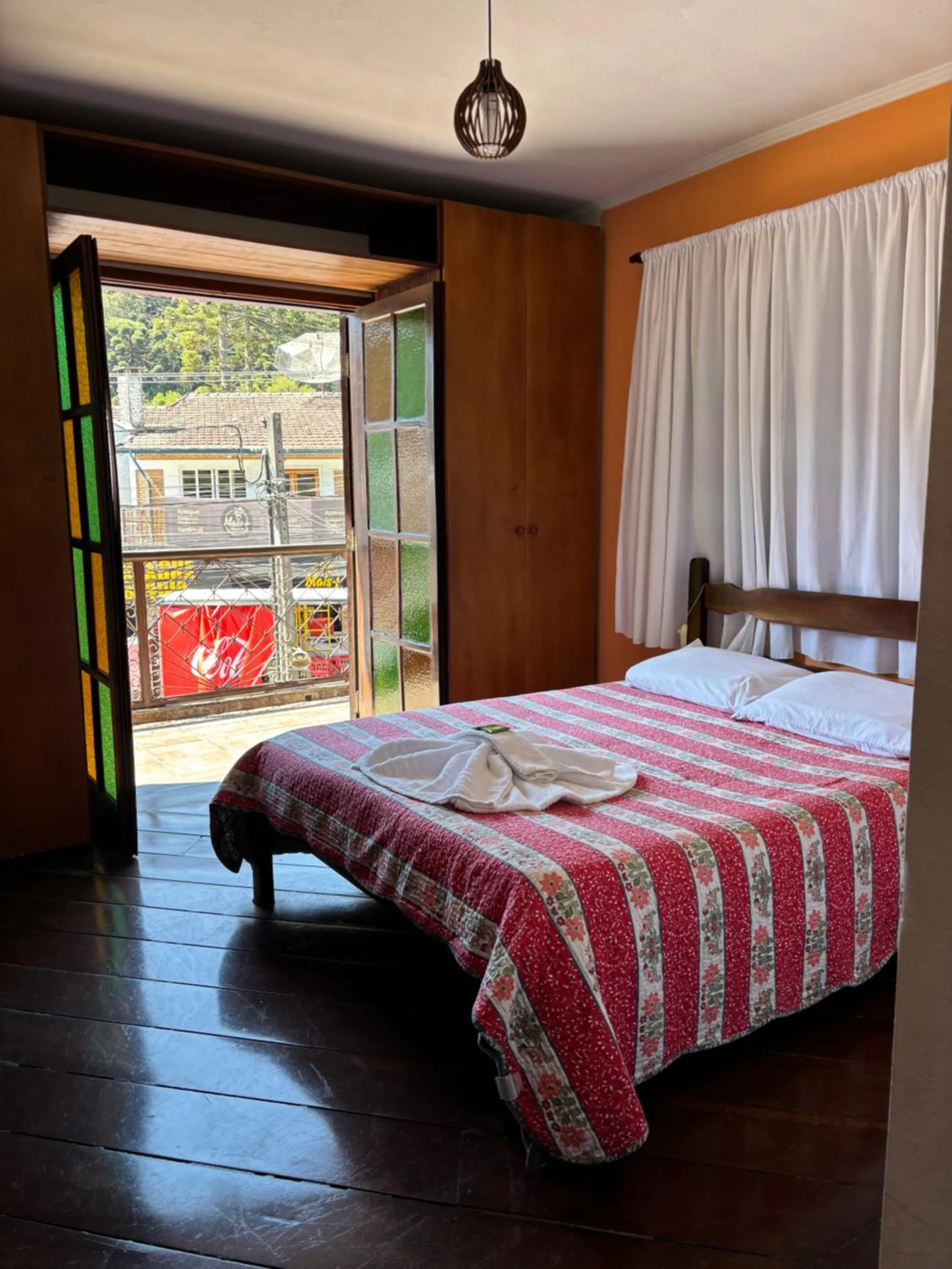 Bed in Pousada da Brigida