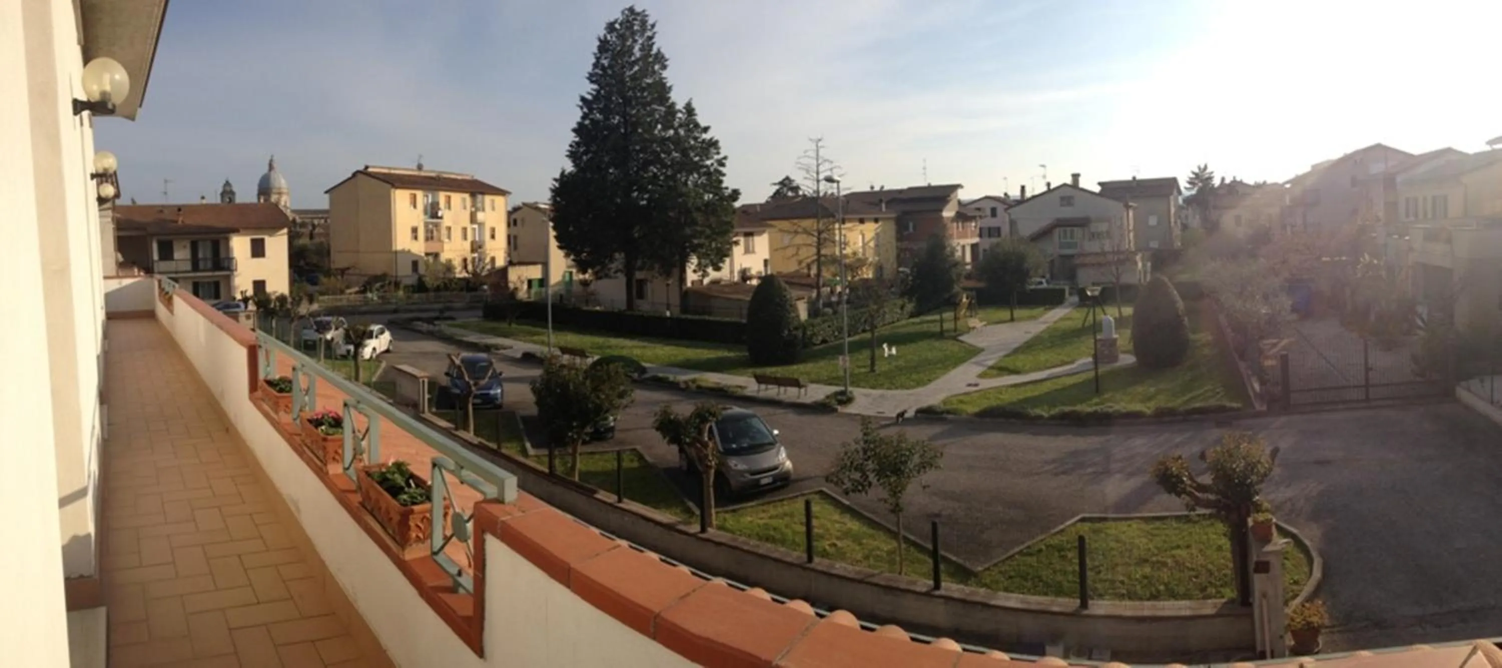 Garden view in House Degli Angeli Rooms