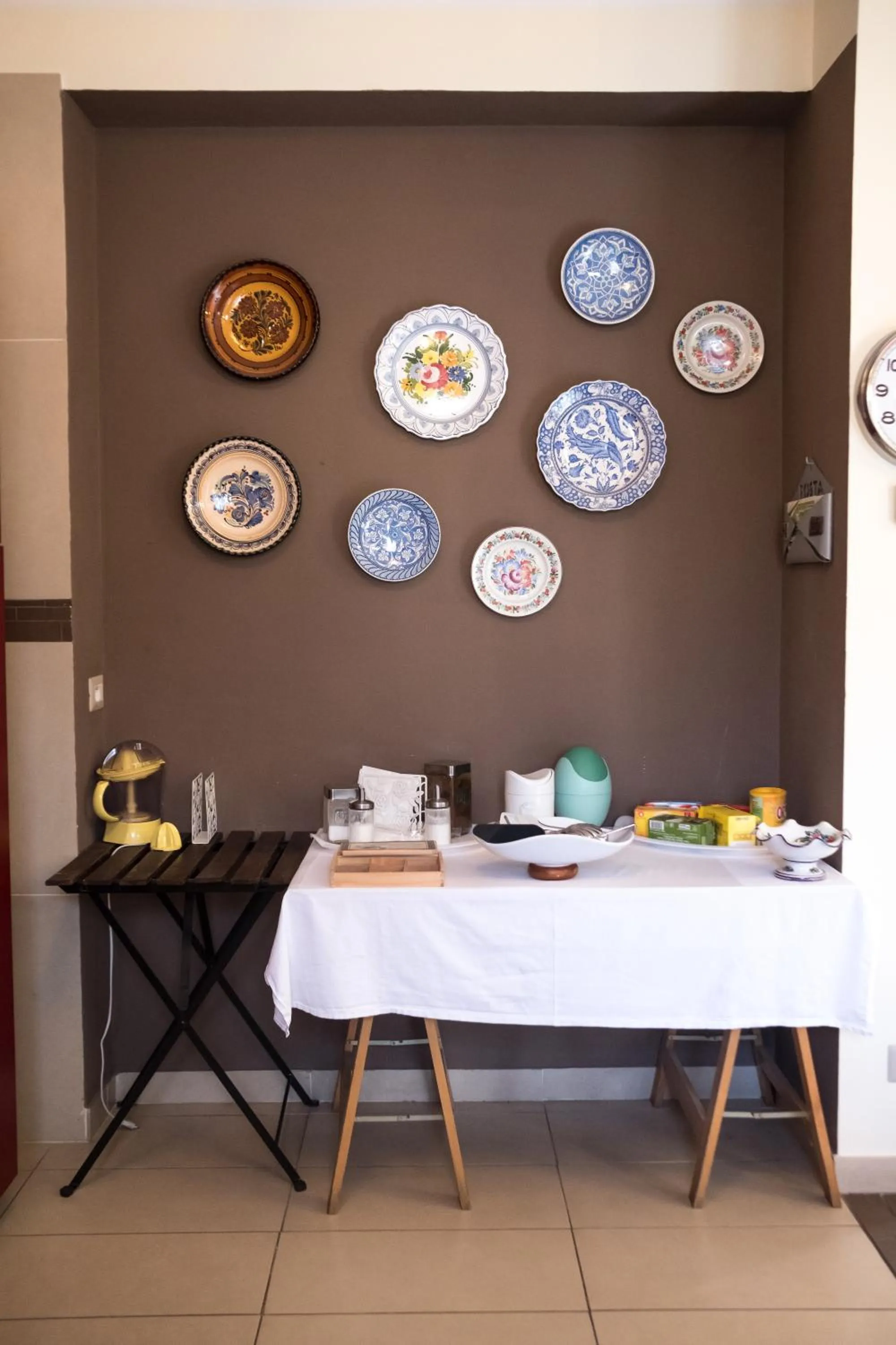 Communal kitchen in Il Mulino