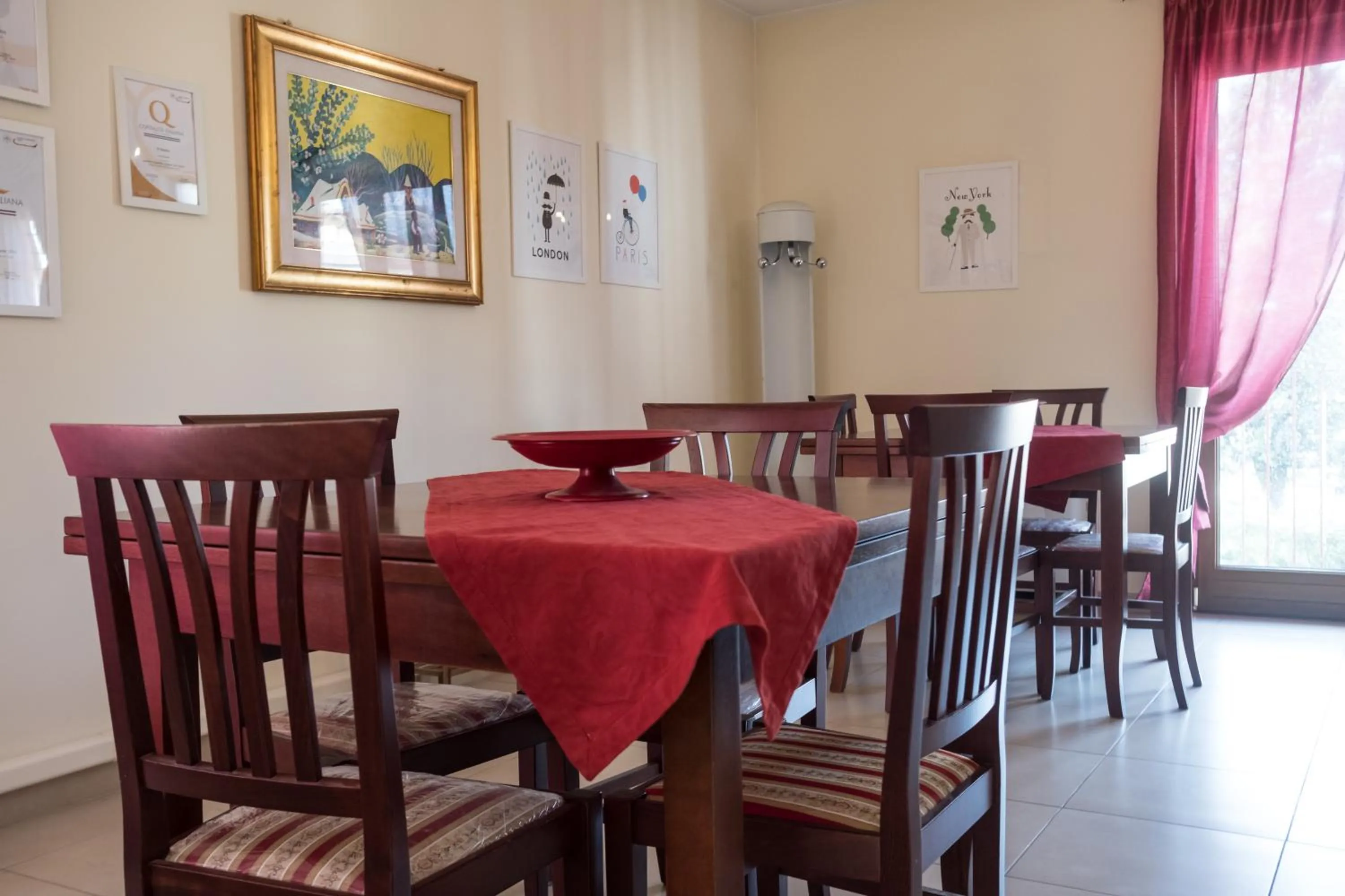 Dining area in Il Mulino