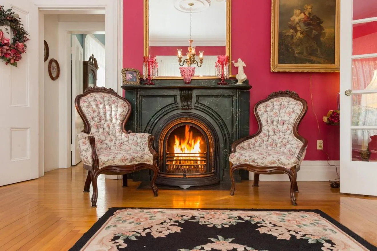 Seating area in Fitzroy Hall