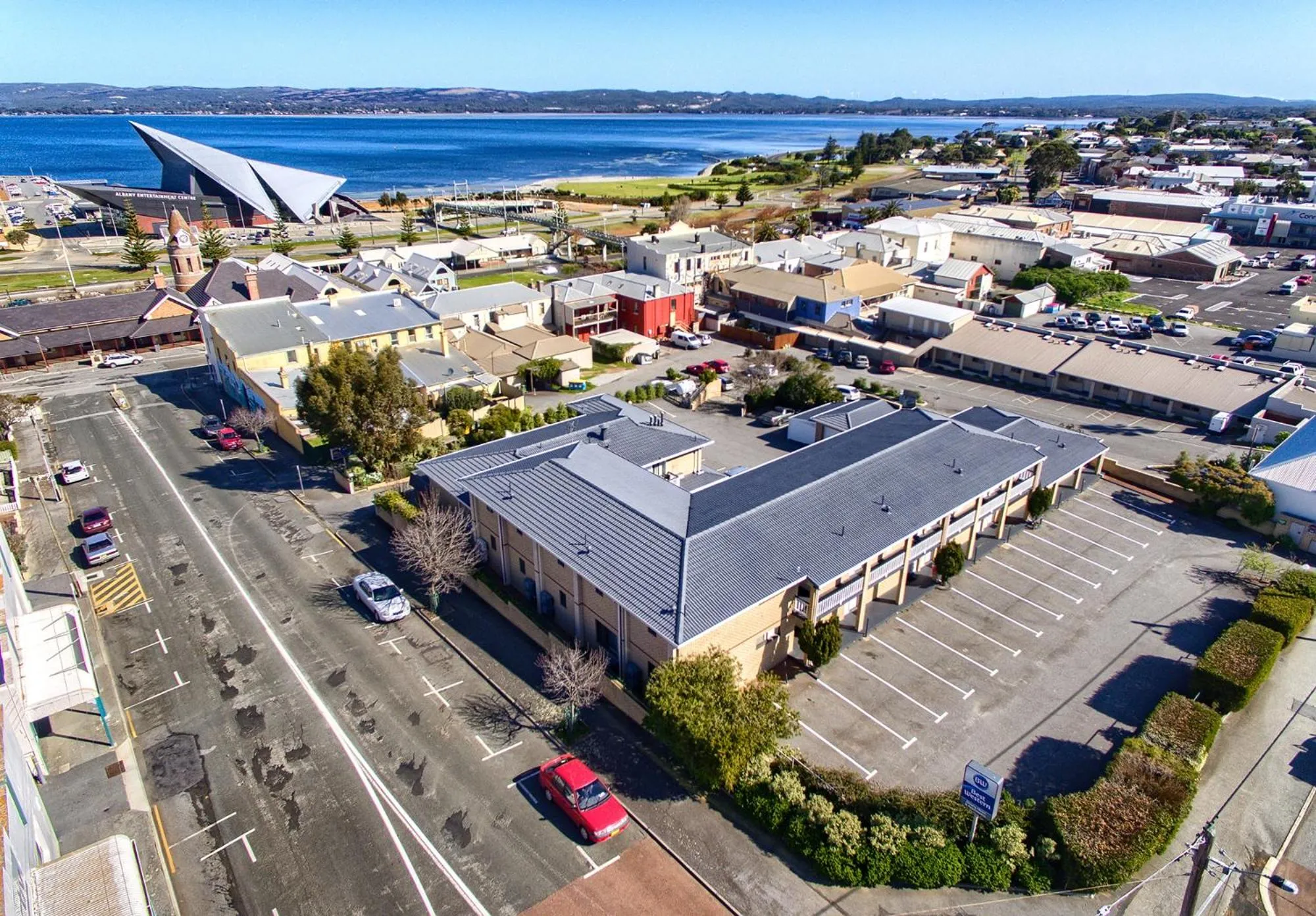 Bird's eye view in Albany Motel & Apartments