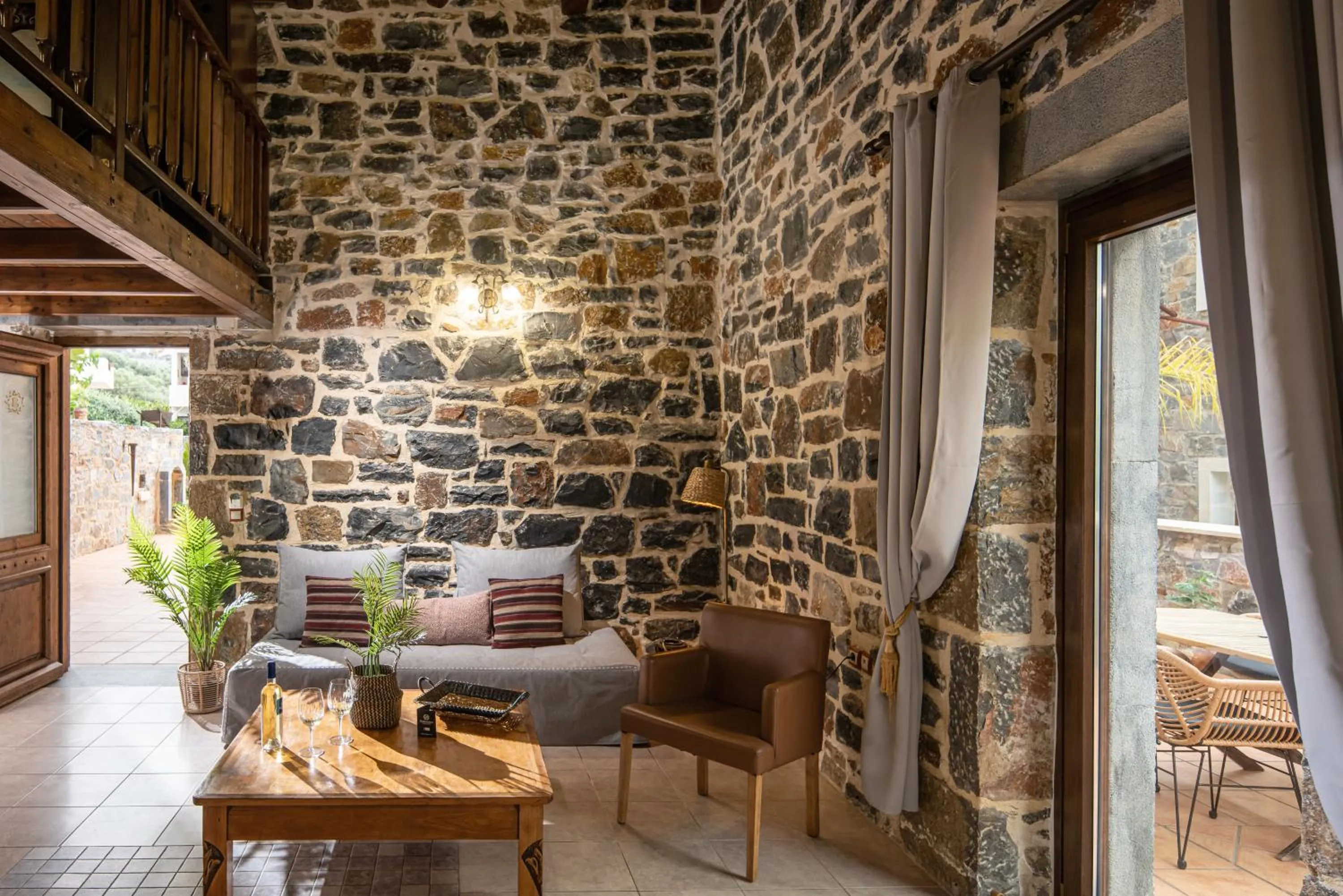 Living room in Balsamico Traditional Suites