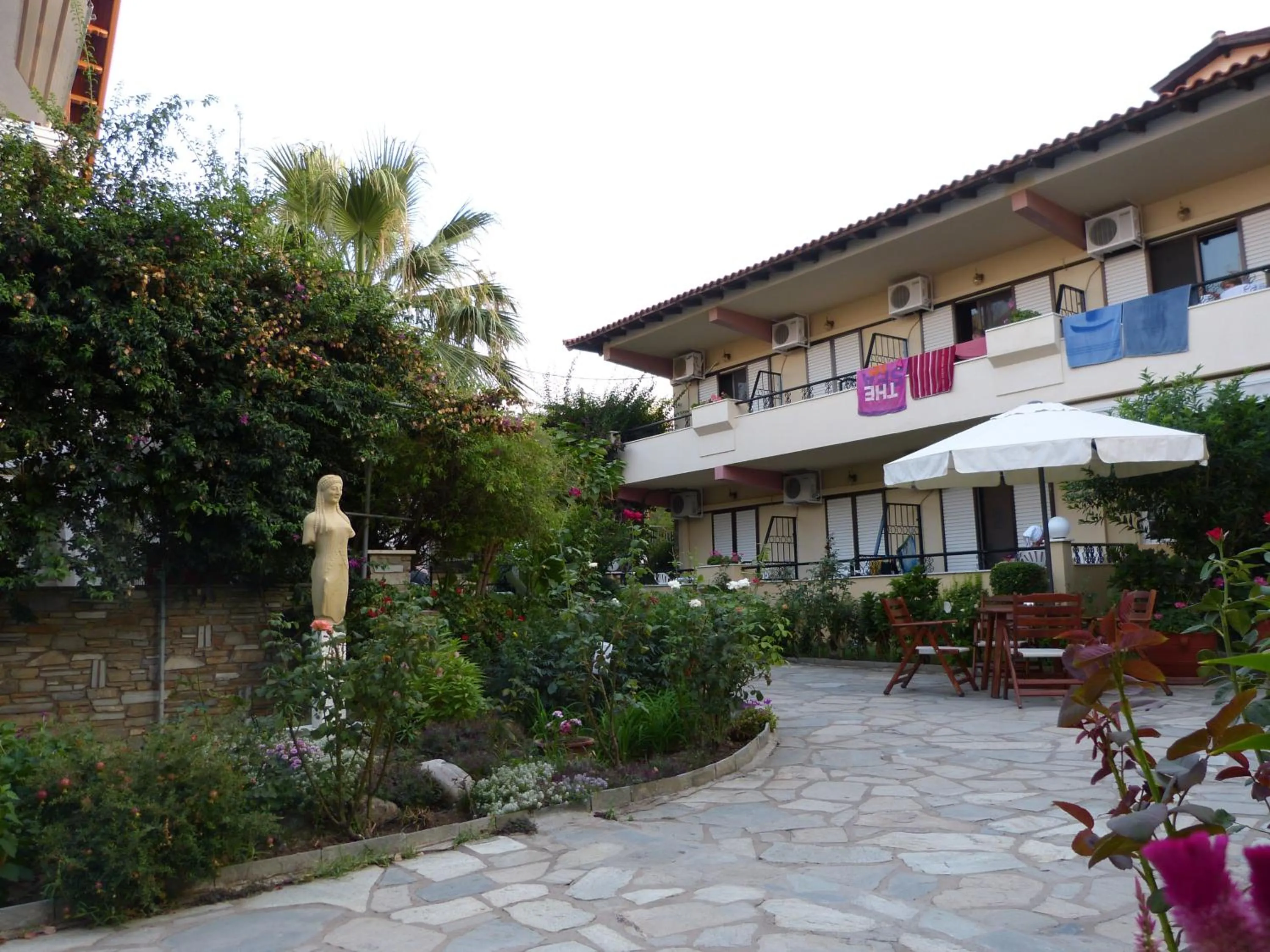 Garden in Sun Rise Hotel